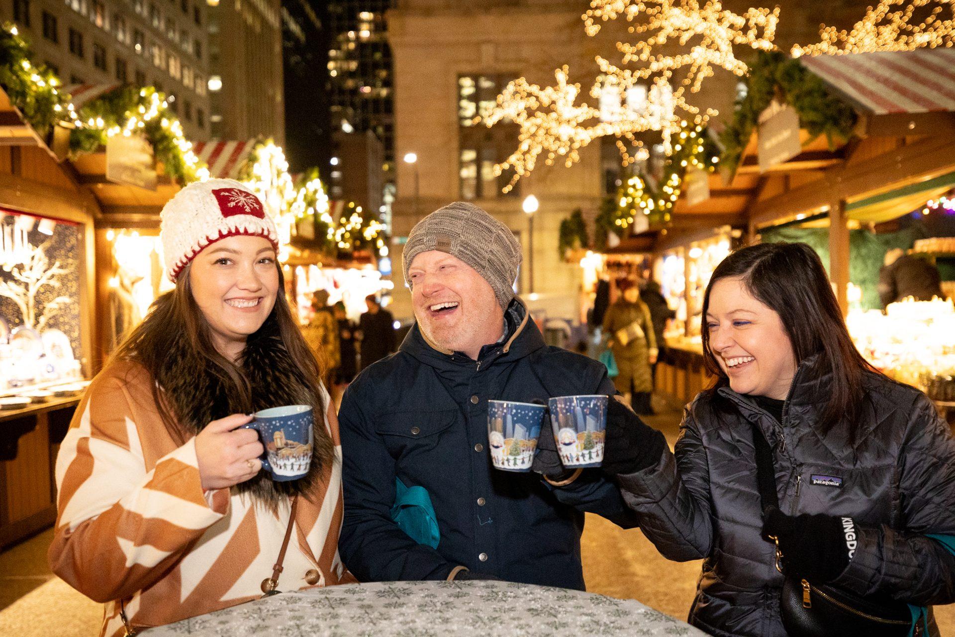 Christkindlmarket in Daley Plaza. (Credit: Eric James Walsh)