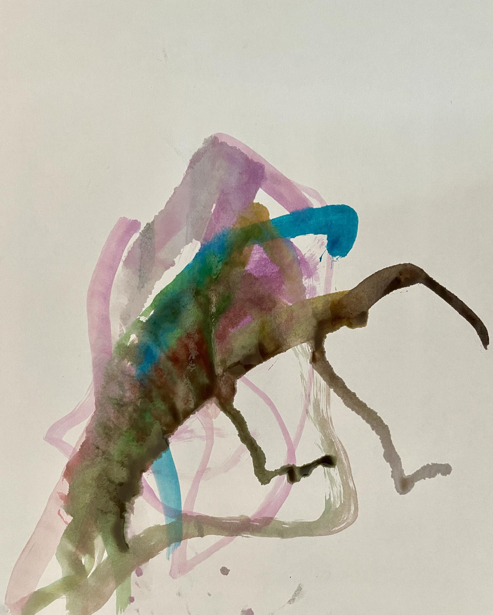 Congrats to the youngest winner: Nisa Bilazer, 2, from Darien, who took third place in the 0-7 age group for “Cicada Painting.” (Nisa Bilazer)