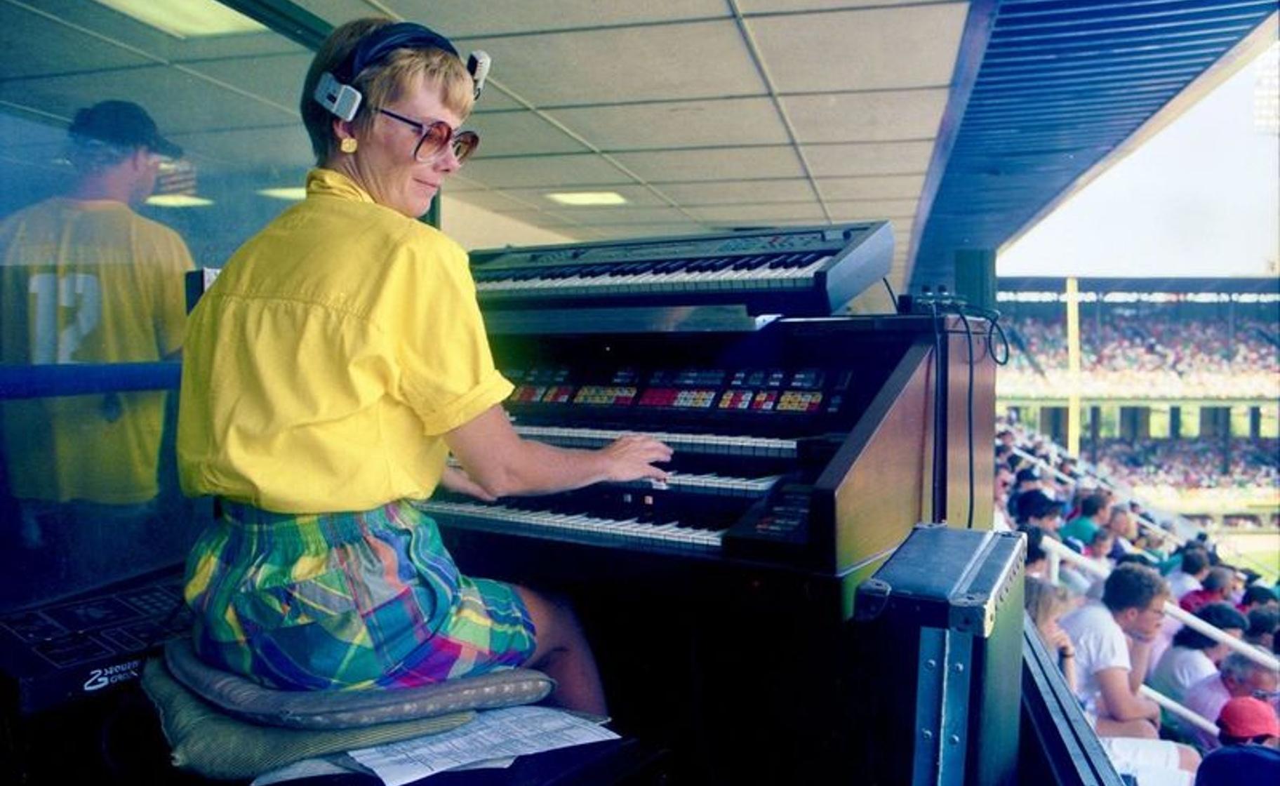 Nancy Faust. (Photo by Ken Smoller, courtesy of Eckhartz Press)
