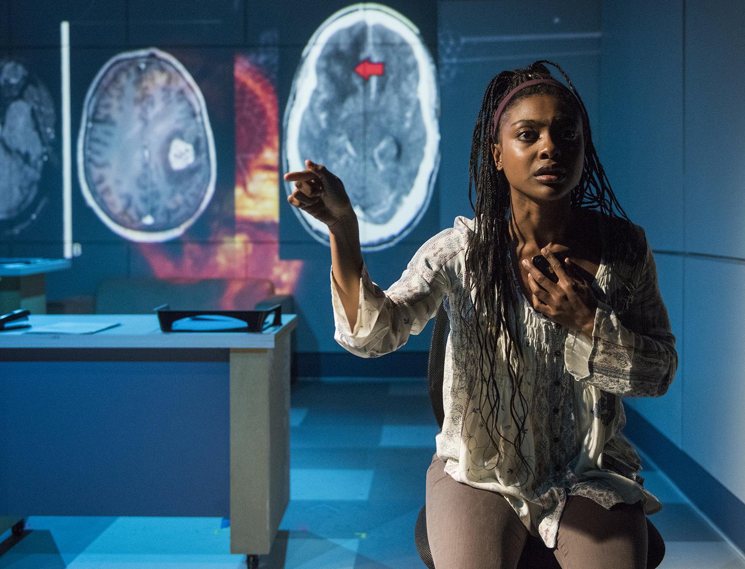 Courtney Williams in “Scientific Method.” (Photo credit: Michael Brosilow)