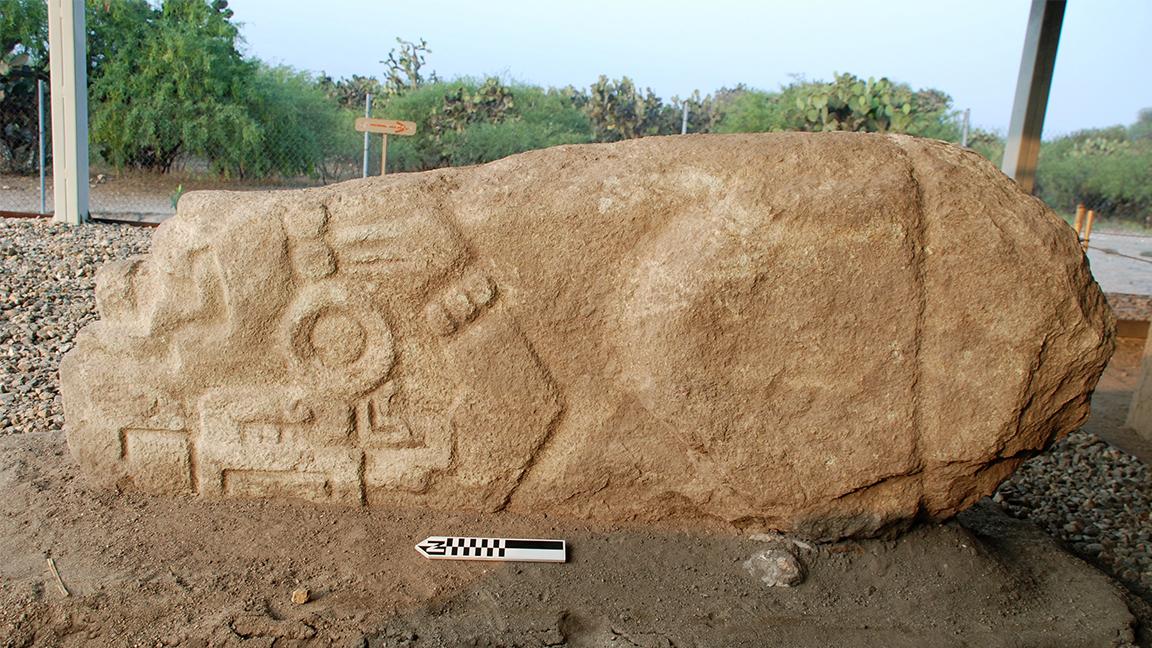 Field Museum archaeologists made an unexpected find while excavating an the site of an ancient city in southern Mexico. (Linda Nicholas / Field Museum)