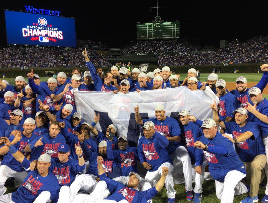 Cubs fans flock to see World Series trophy at Smokies Stadium