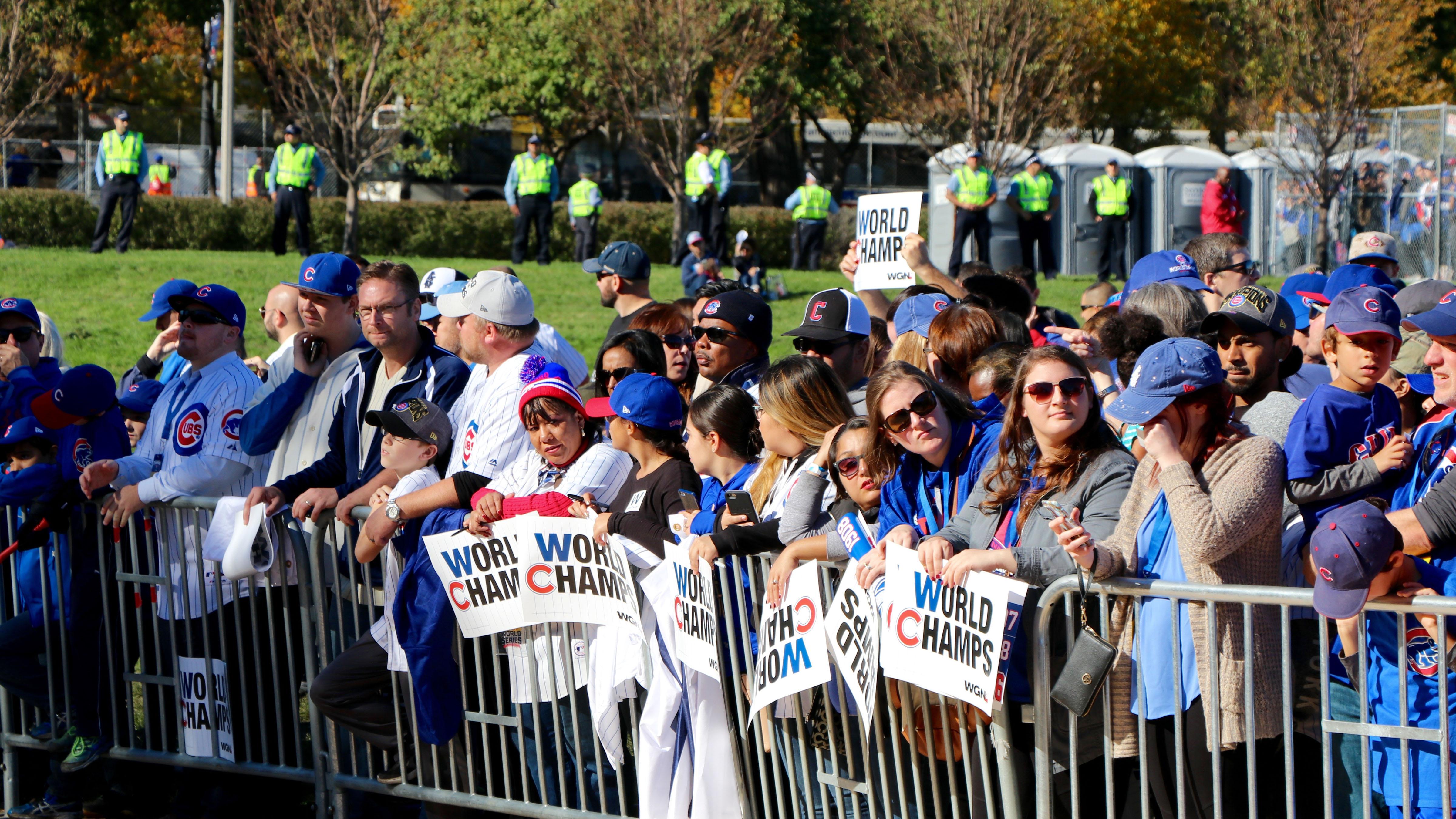 Cubs Hold Parade, Rally In Front Of 5 Million Fans, News Local/State