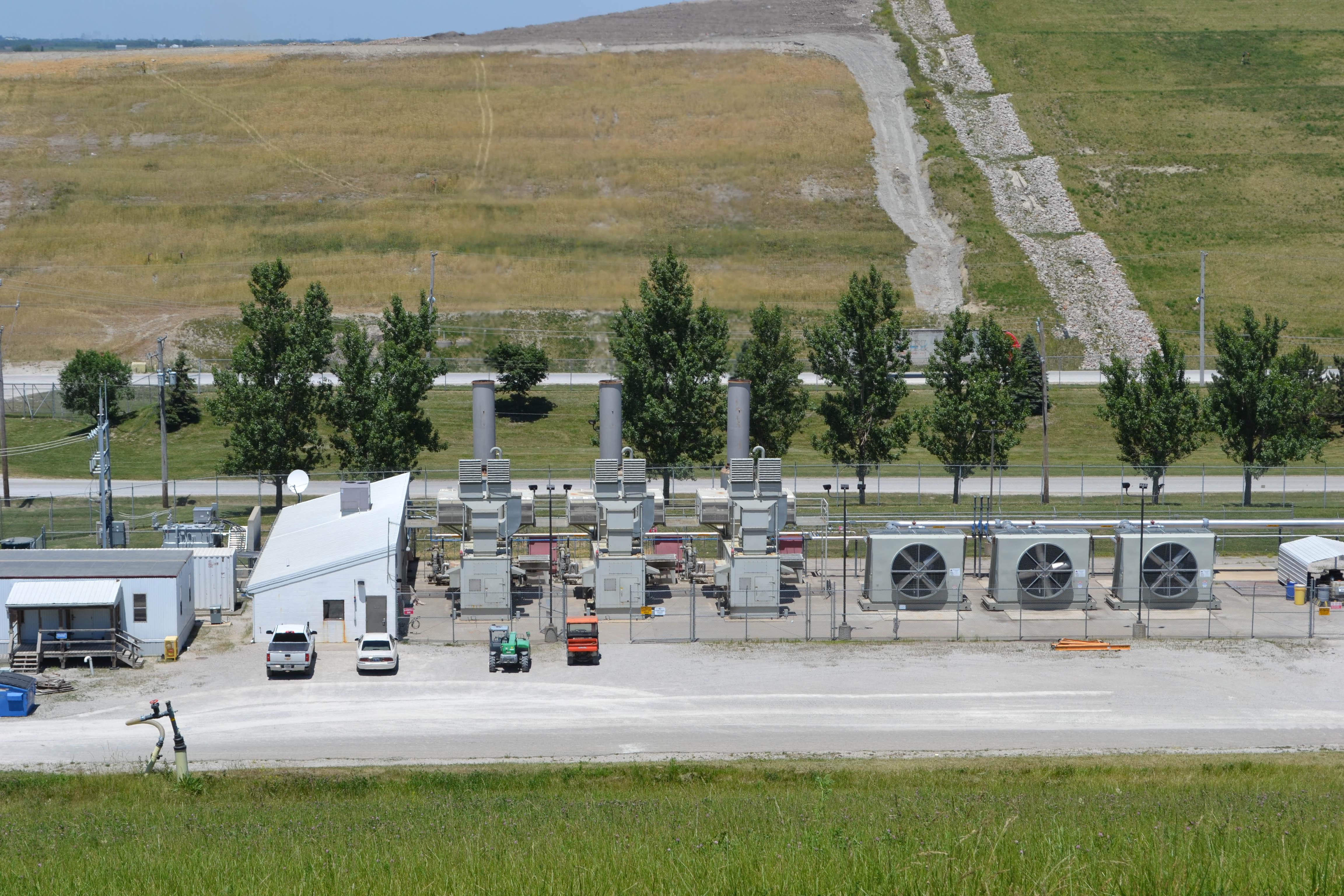 About 5,000 tons of trash from the Chicago area is dumped every day at a landfill in Livingston County.