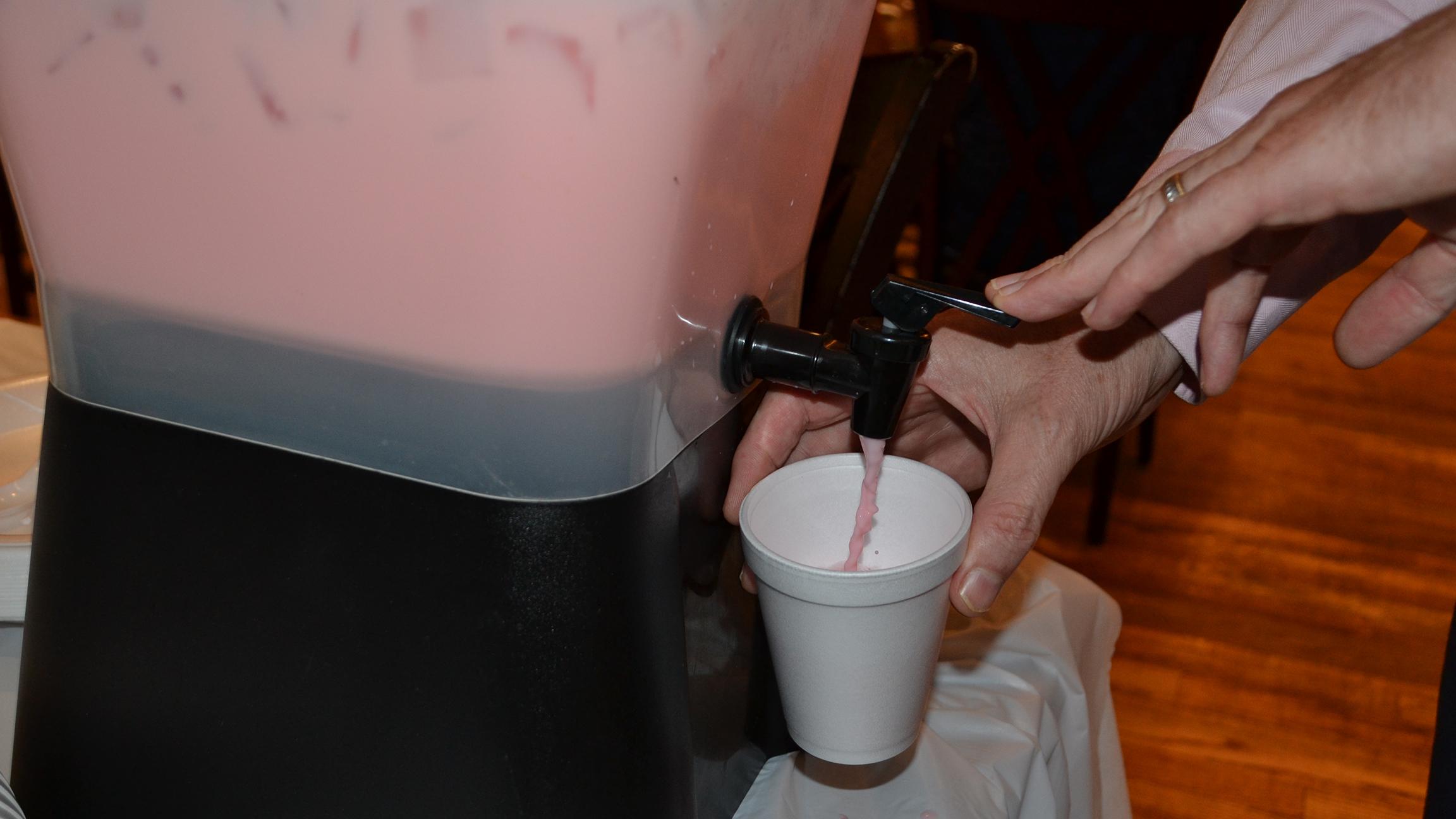 Roohafza, a milk-based beverage, is a staple during Ramadan at Pakistani eatery Sabri Nihari. 