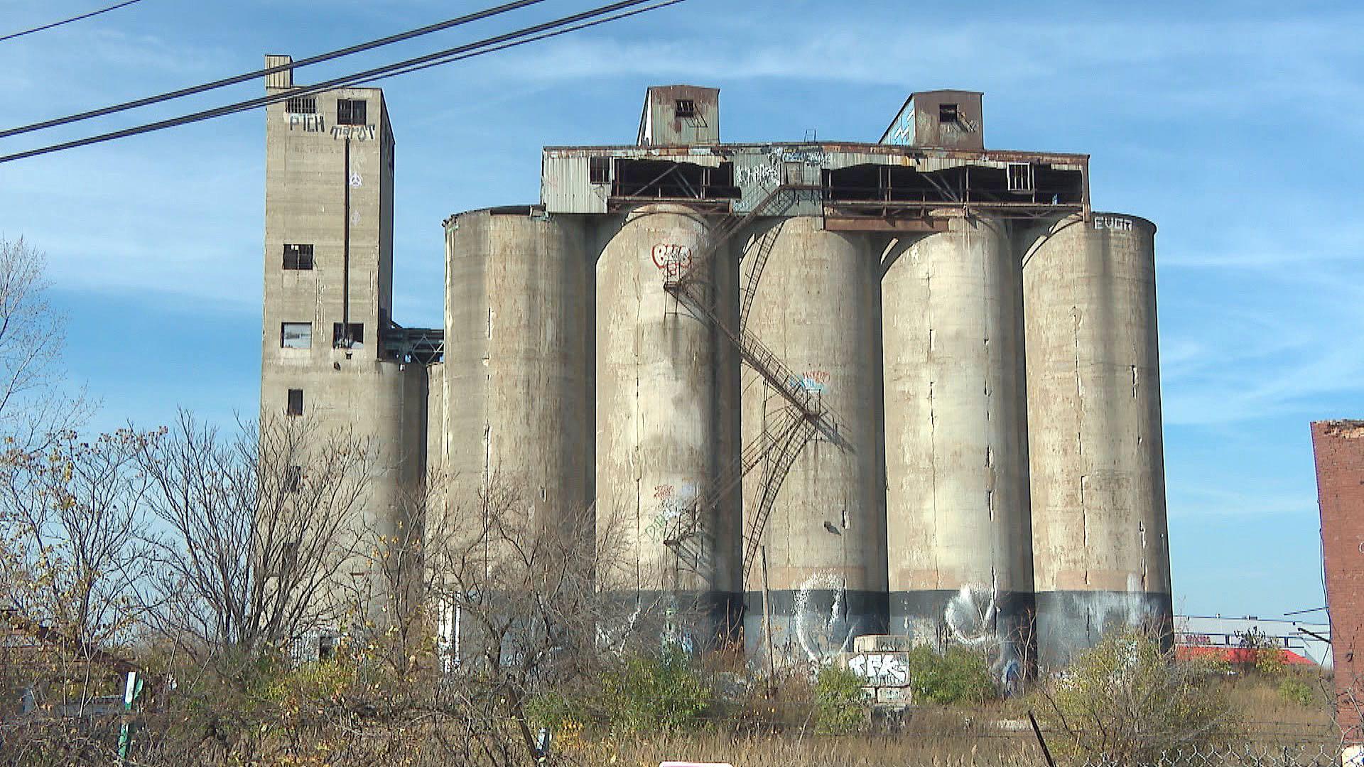 Damen Silos. (WTTW News)