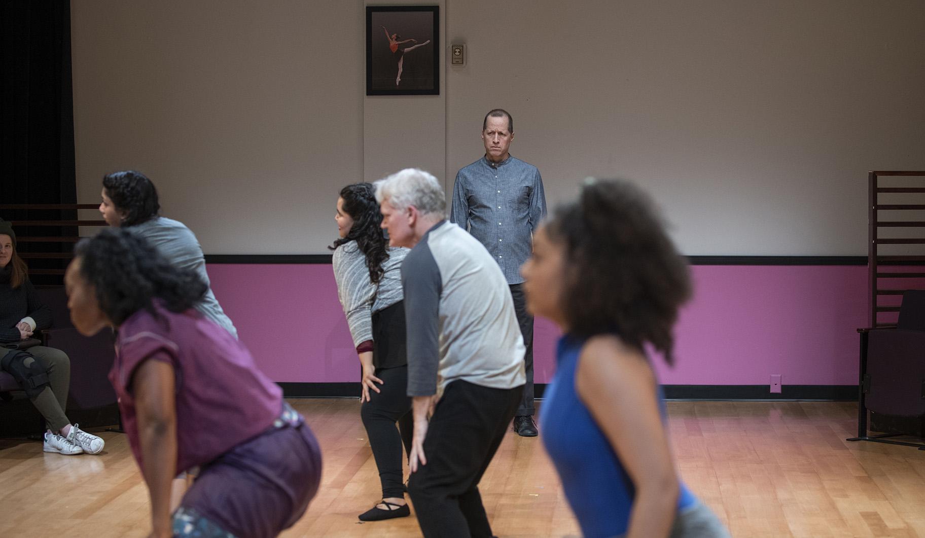 Tim Hopper in “Dance Nation.” (Photo by Michael Brosilow)