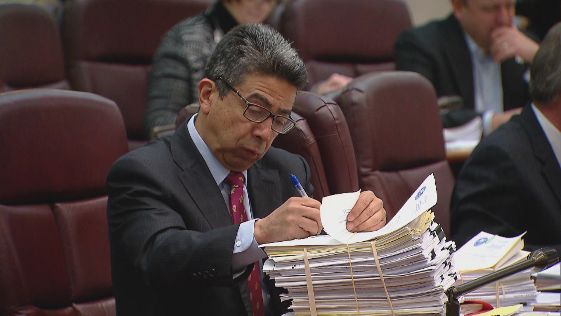 Danny Solis is pictured during a City Council meeting. (WTTW News) (WTTW News)