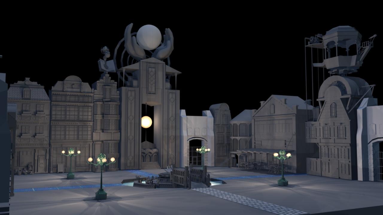 A still image from the video game “Soteria,” created at the Deep Games Laboratory at DePaul University’s School of Design.