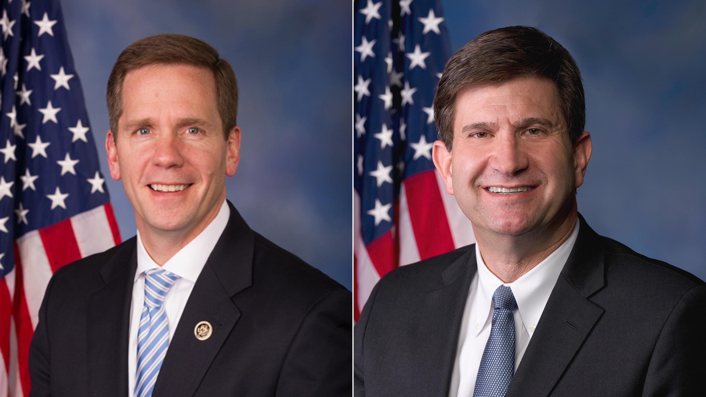 Bob Dold, left, and Brad Schneider.