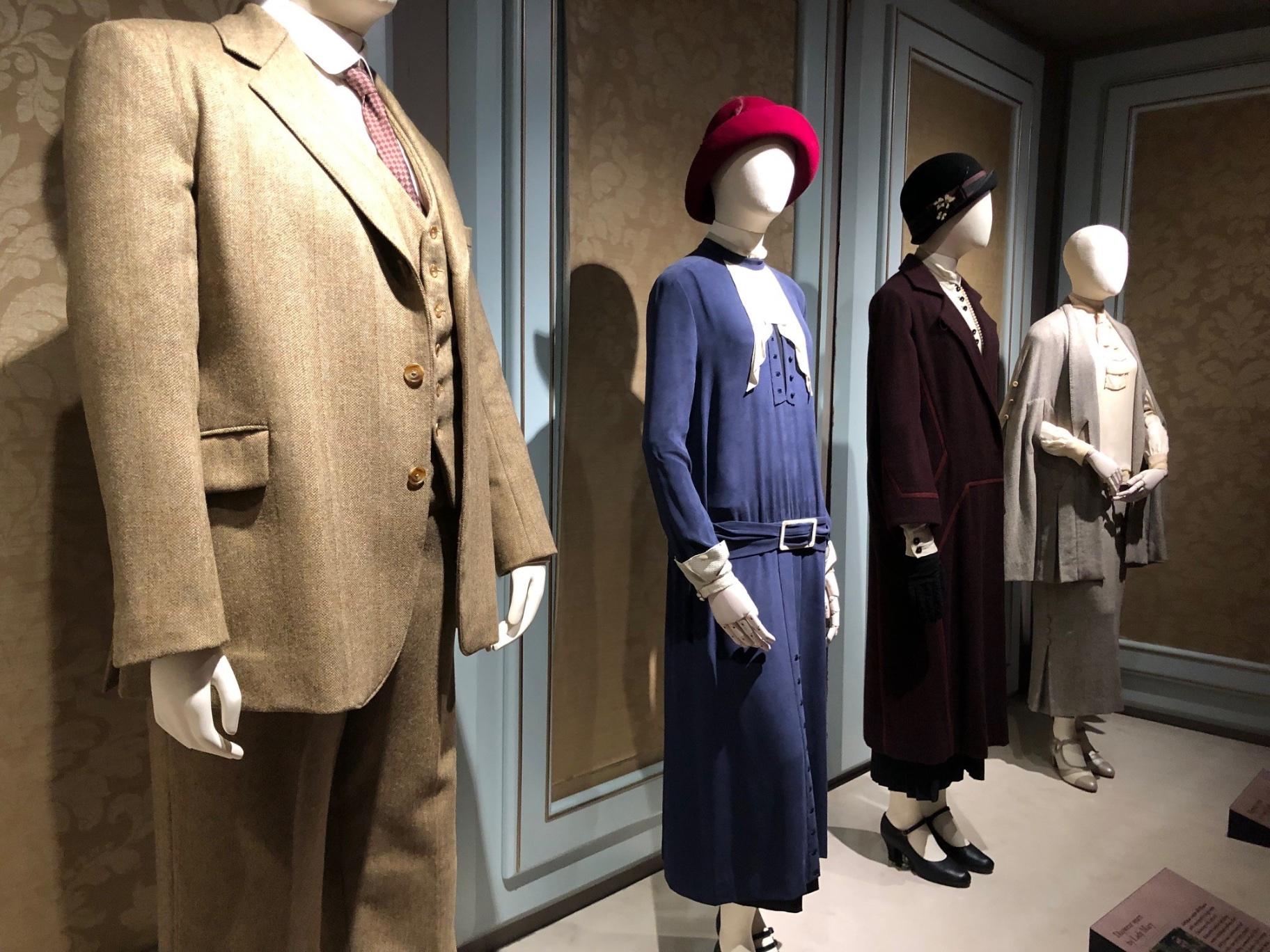 Costumes are a star attraction at Downton Abbey: The Exhibition.” (Marc Vitali / WTTW News)
