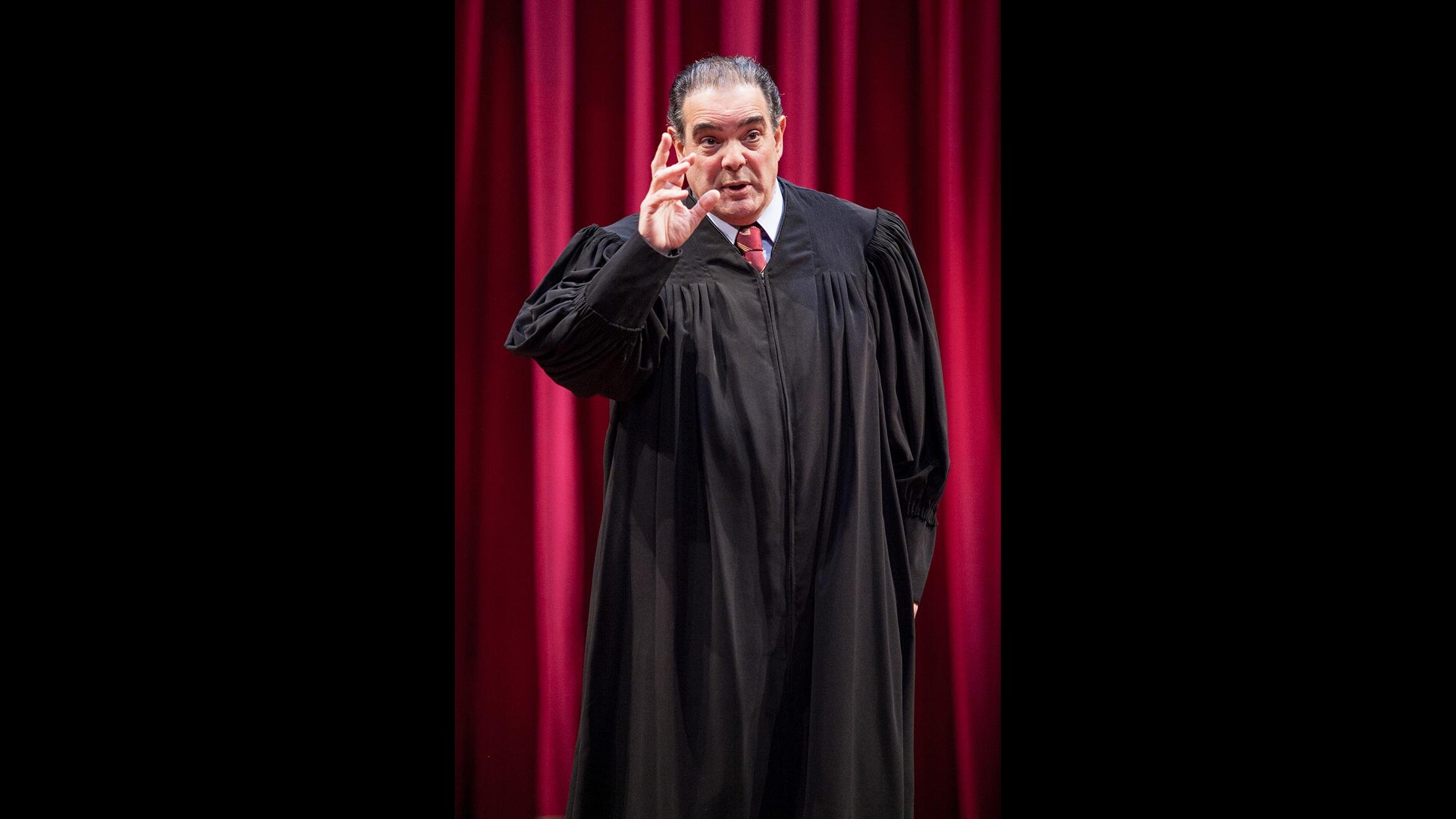 Edward Gero as Associate Justice Antonin Scalia (Photo by C Stanley Photography)