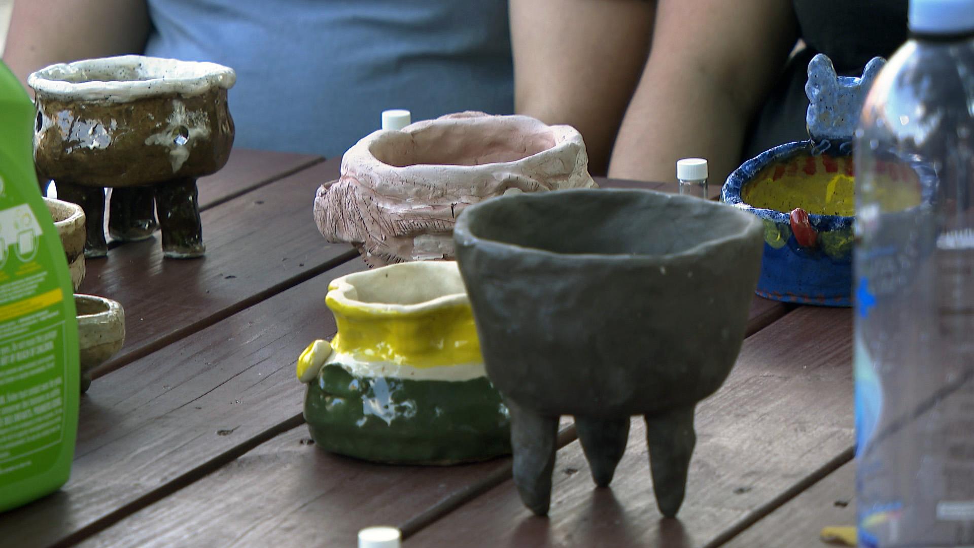 Ceramic vessels will be incorporated into the project. (WTTW News)