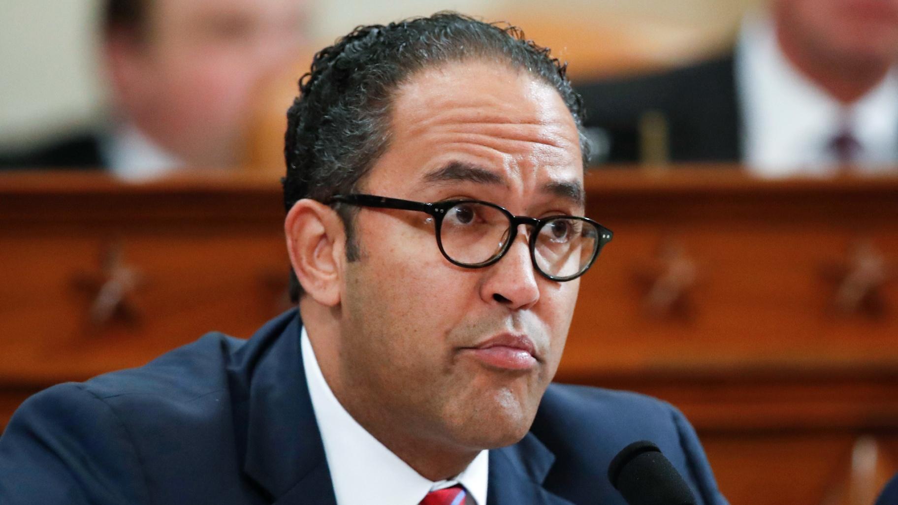 FILE - Then Rep. Will Hurd, R-Texas, speaks during a hearing of the House Intelligence Committee on Capitol Hill in Washington, Nov. 19, 2019. (AP Photo / Alex Brandon, File)