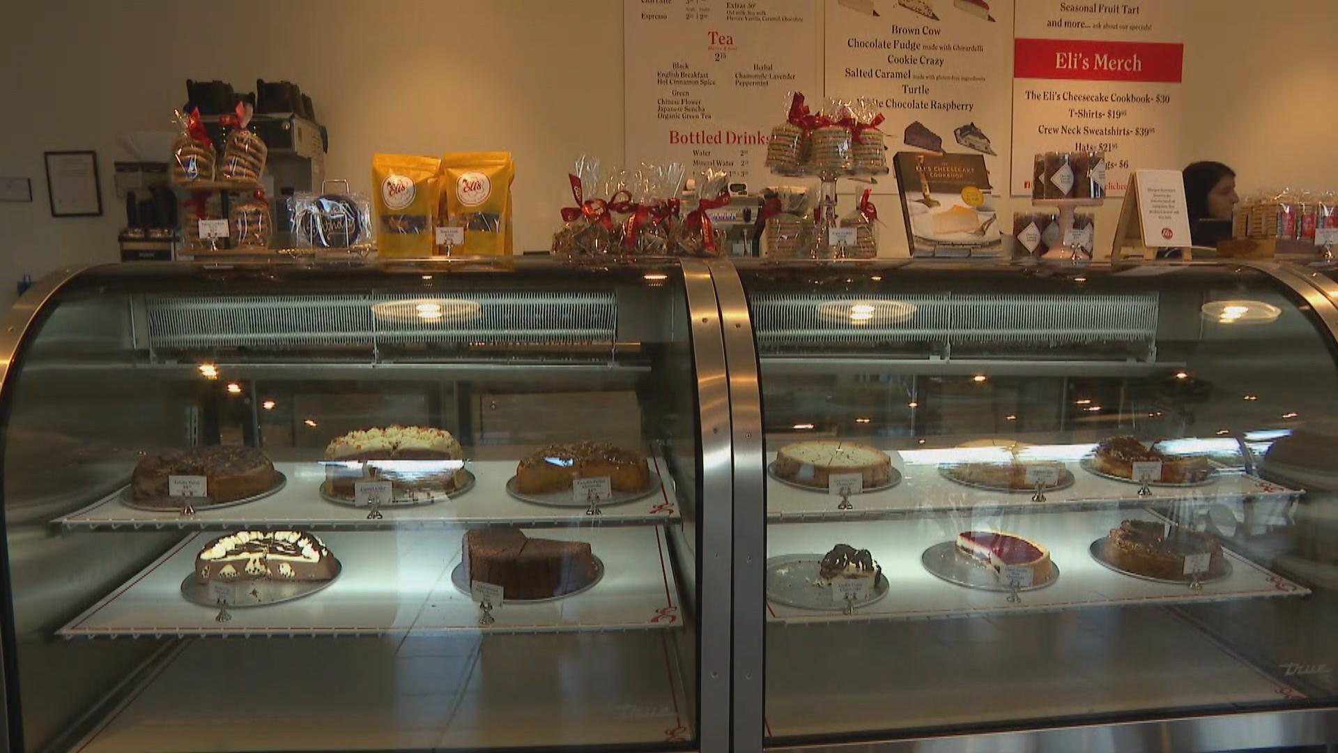 The Eli's Cheescake Factory store in the Dunning community. (WTTW News)