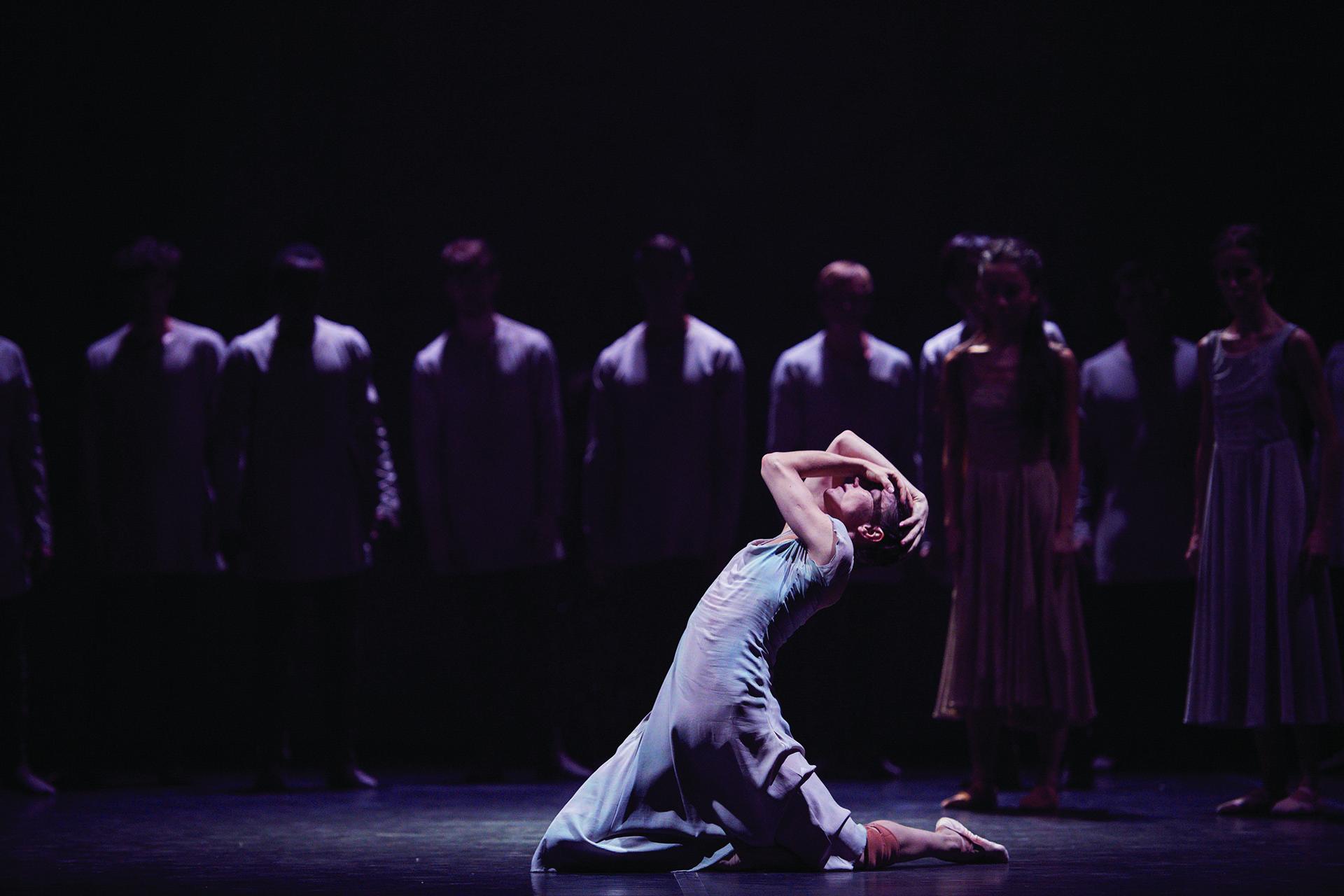 English National Ballet. Alina Cojocaru in Akram Khan’s Giselle © Laurent Liotardo 