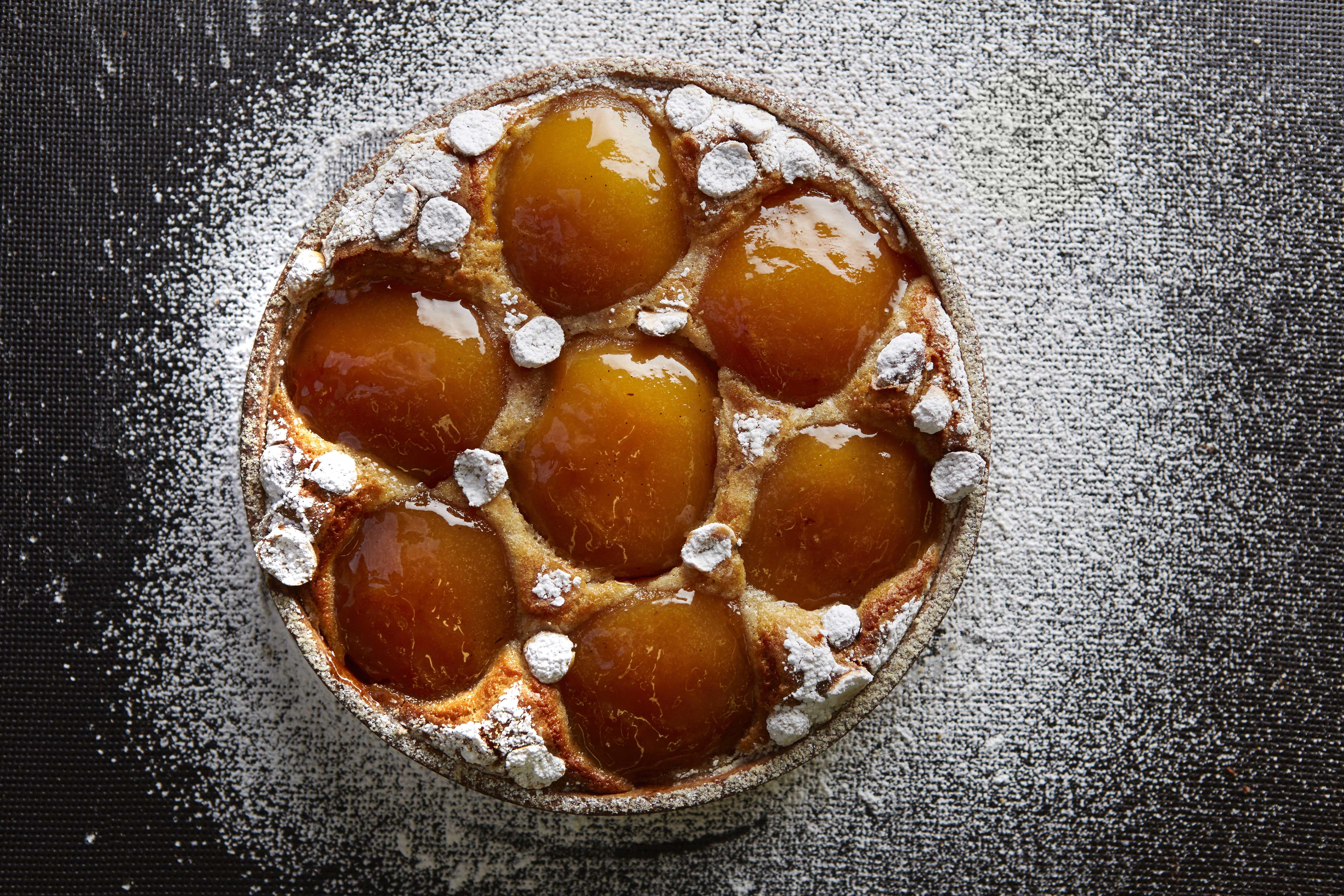 Recipe: Cider-Infused Caramelized Apple Tart with Grapefruit Jam