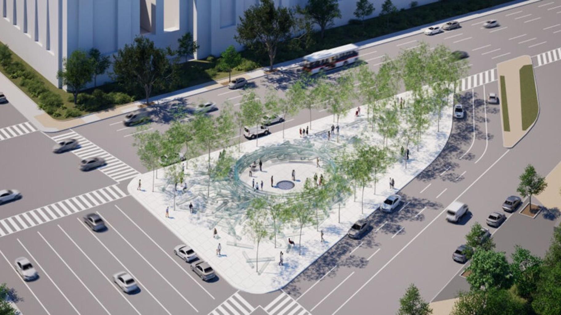 (Courtesy of Fallen Journalists Memorial Foundation / John Ronan Architects)