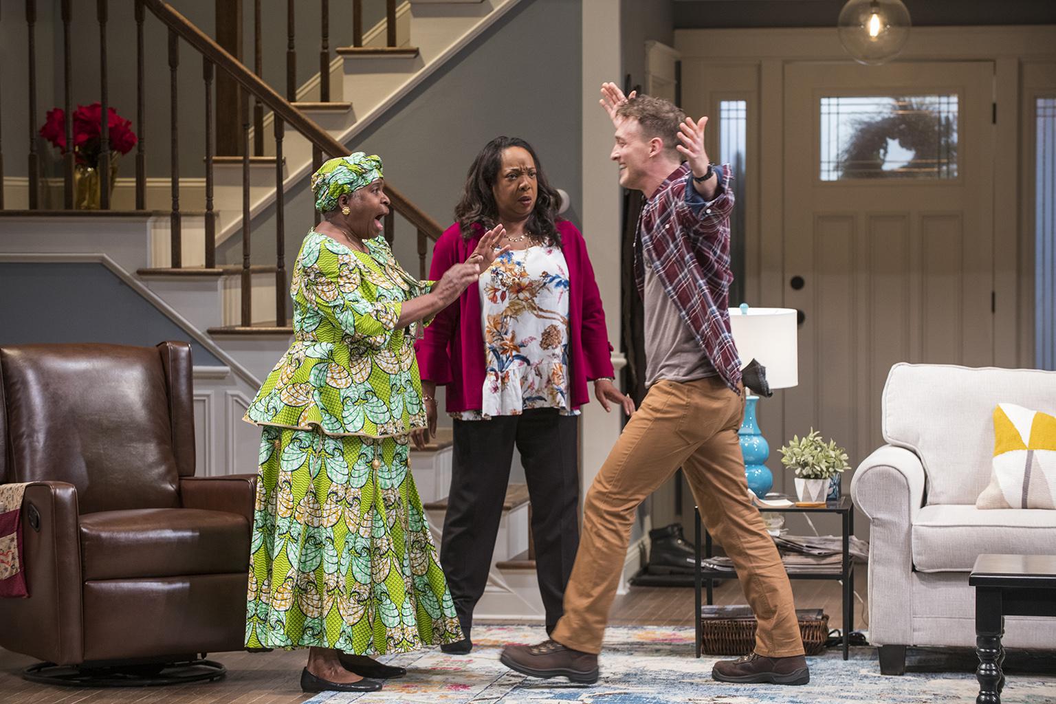 From left: Cheryl Lynn Bruce, Jacqueline Williams and Luigi Sottile. (Photo by Michael Brosilow)