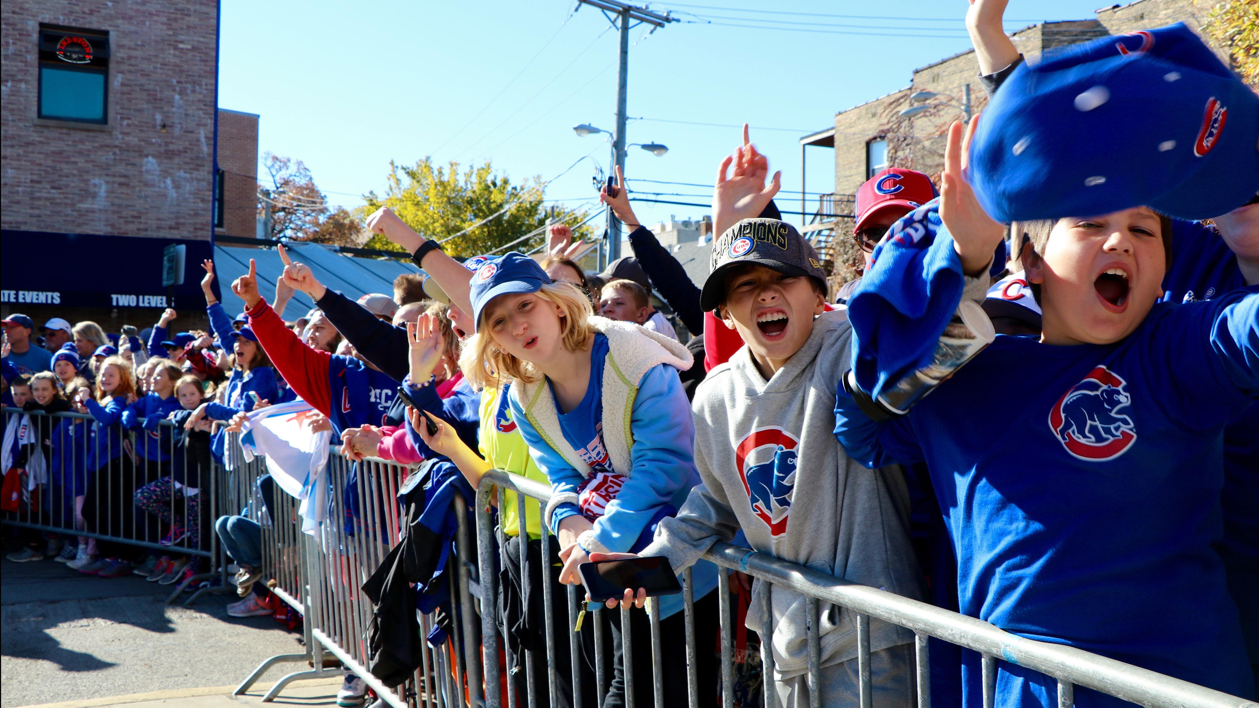 We can't wait to get crazy': Cubs fans pack Chicago for World Series parade, MLB