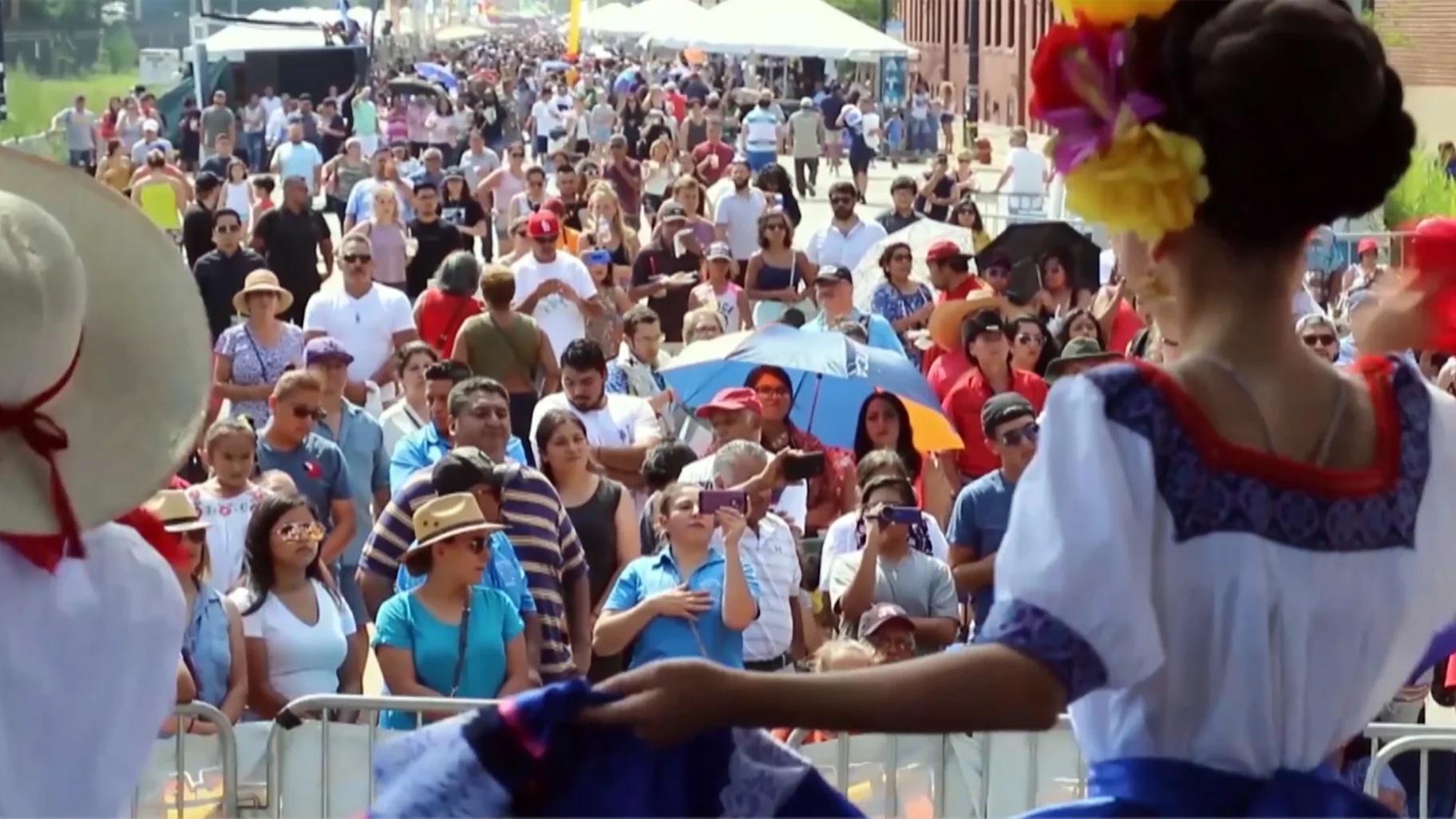 Footage taken from the stage at a previous Fiesta del Sol (Courtesy of Fiesta del Sol)