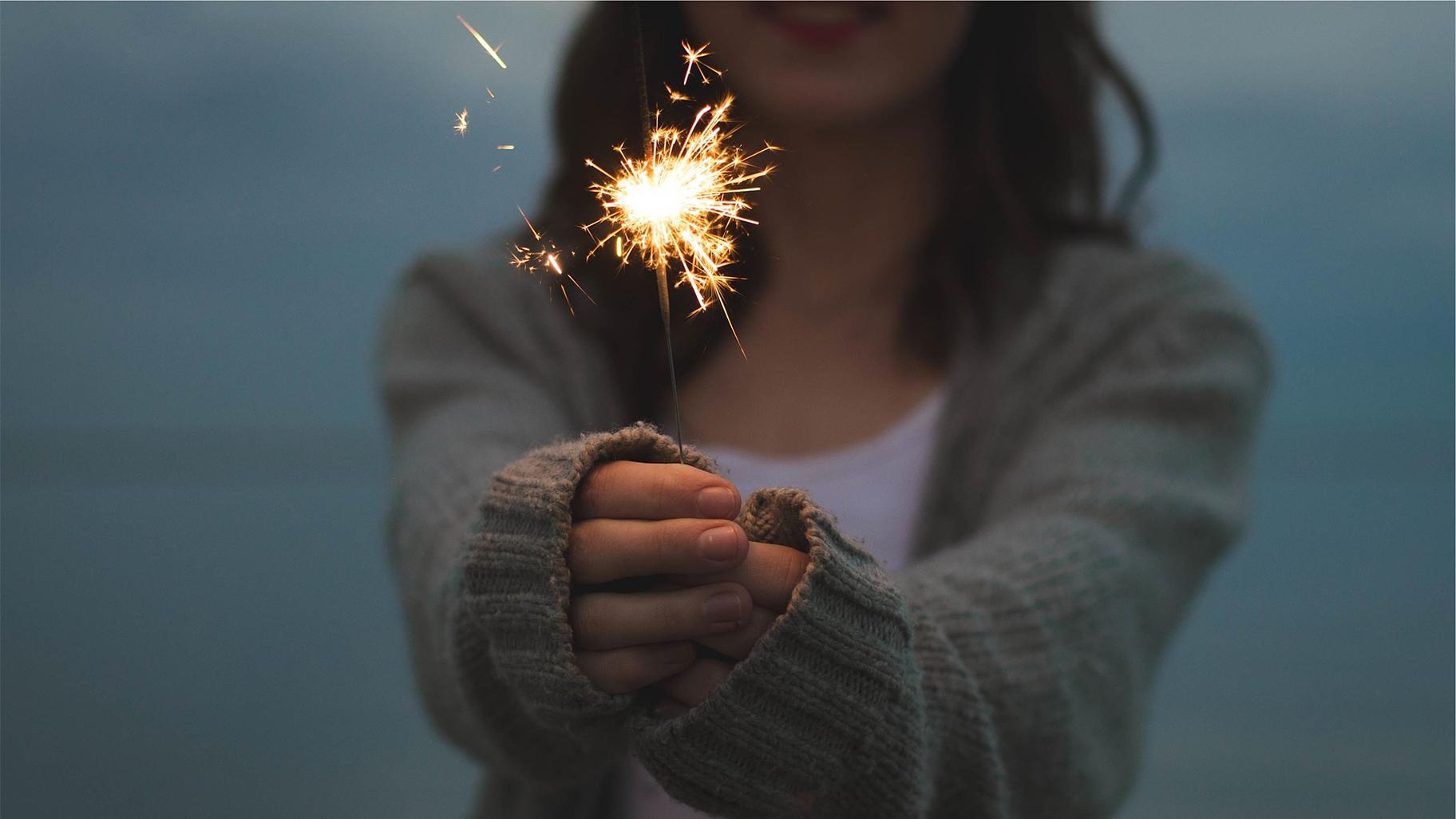 While the dangers around illegal fireworks may be more obvious, legal alternatives like sparklers aren’t necessarily safe, says a local health official. (Free-Photos / Pixabay)