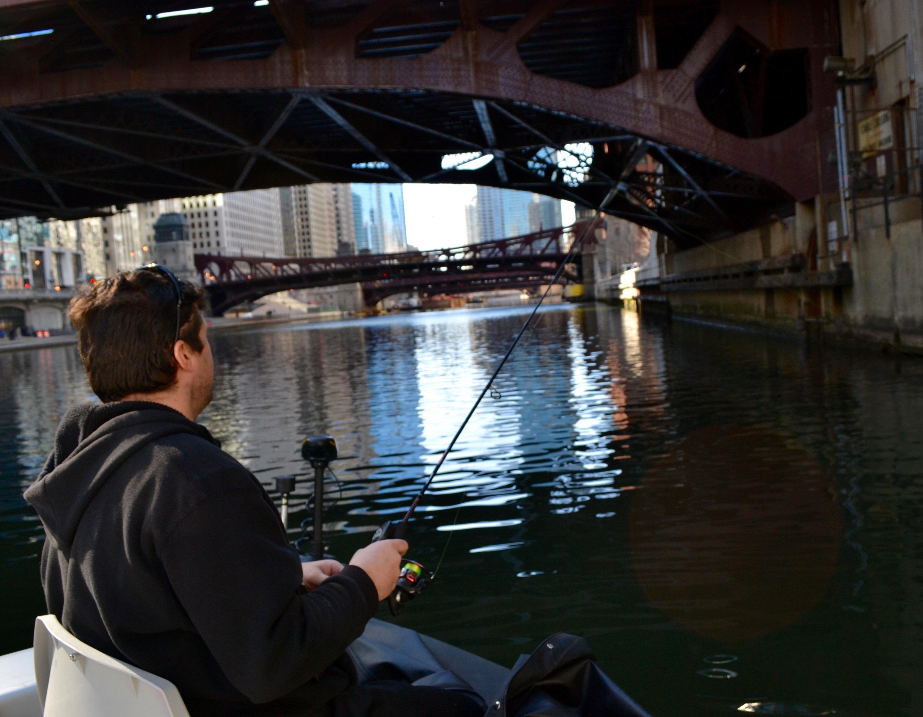 Fishing at the Jetty” is back and drawing people to experience fishing at  the Riverwalk along the Chicago River, with some surprising results. -  Chicago Sun-Times