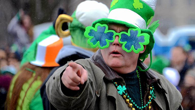 Three parades, three chances to wear your green sunglasses this weekend. (Flickr / Jamie McCaffrey)