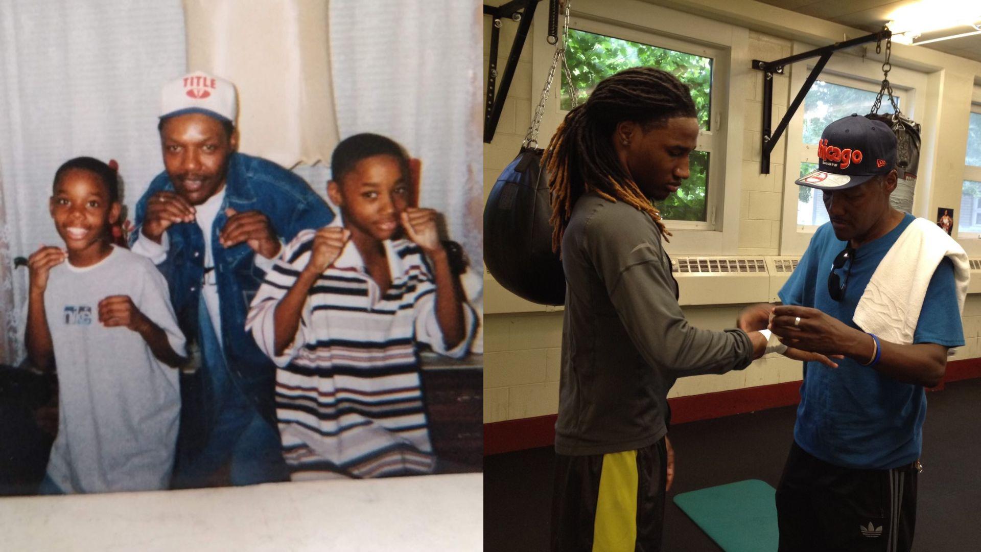 Frank Smith went on to teach thousands of kids and teenagers, showing them the ropes as a Chicago Park District boxing coach. (Provided by Frank Smith)