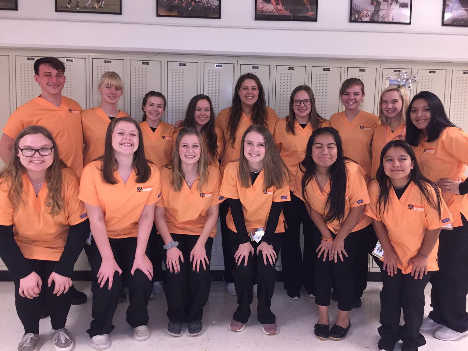 McHenry High School youth residency program participants (Courtesy of Laura Dziubinski / McHenry High School District 156)