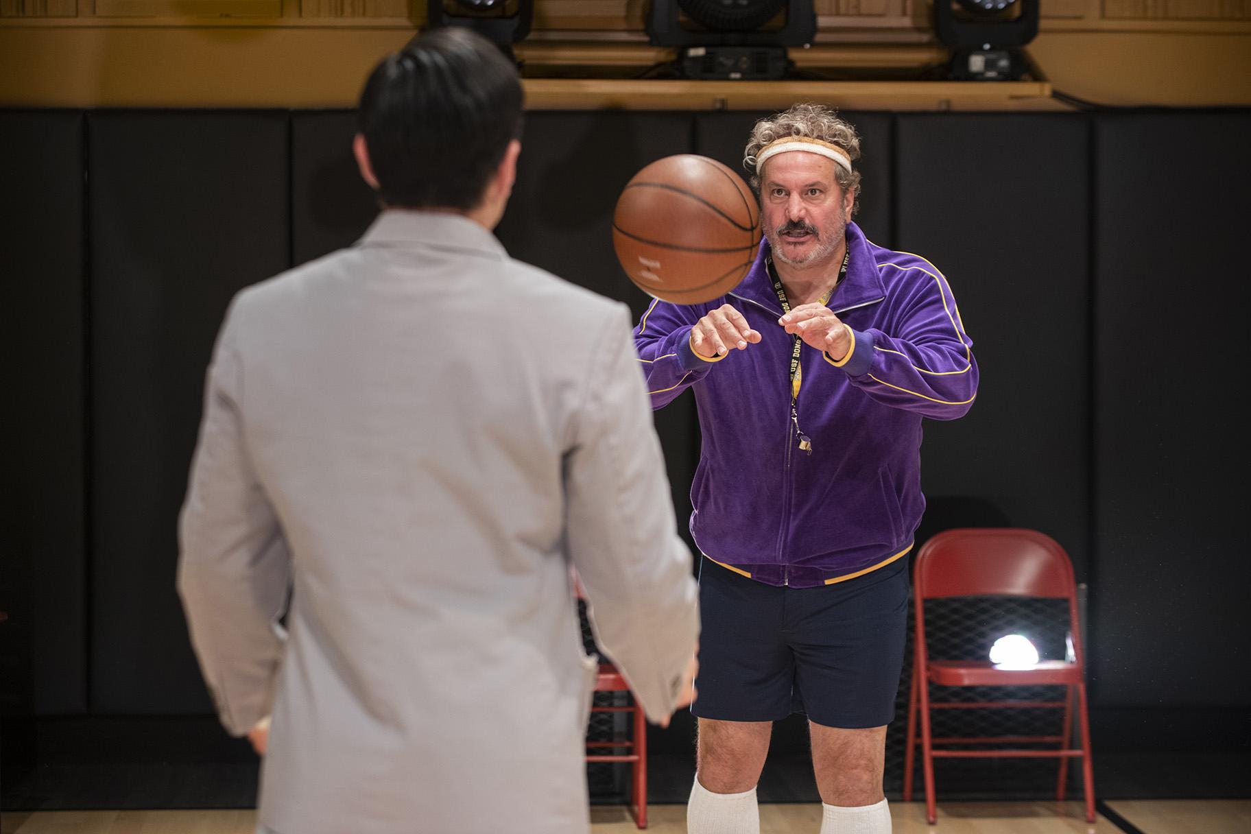 Keith Kupferer in “The Great Leap.” (Photo by Michael Brosilow)