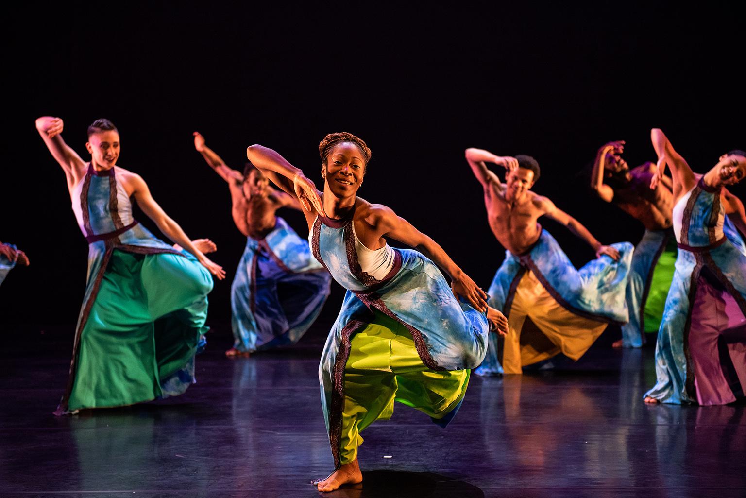 Deeply Rooted Dance Theater company in “Heaven.” (Photo by Michelle Reid)