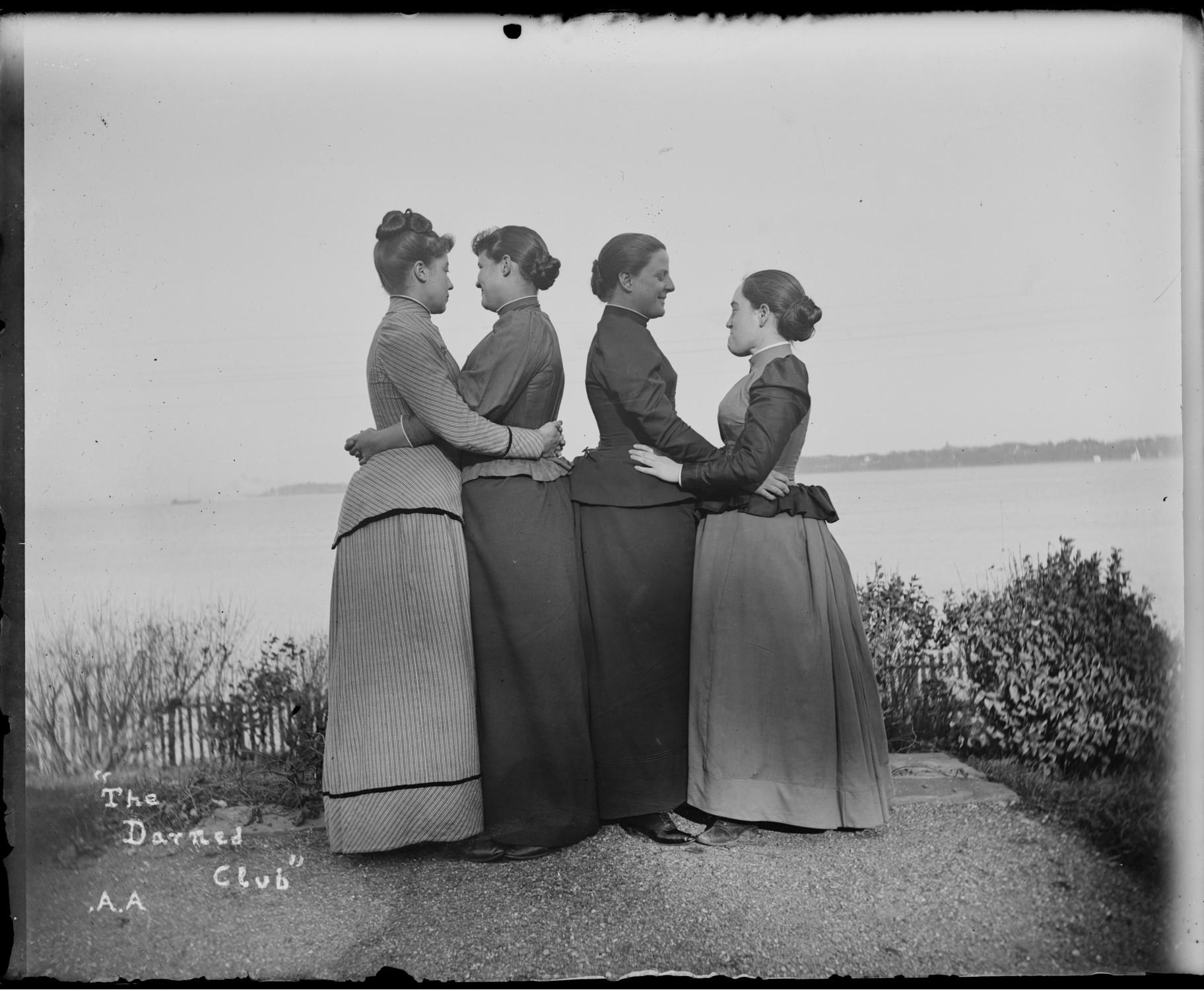 “The Darned Club” by Alice Austen (Courtesy of Historic Richmond Town)