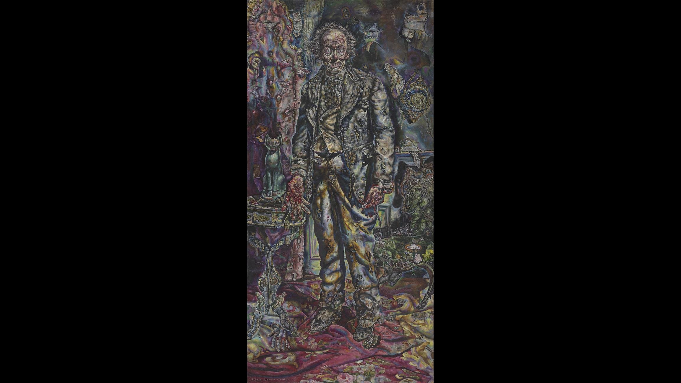 Ivan Albright. “Picture of Dorian Gray,” 1943-‘44. Gift of Ivan Albright. (© The Art Institute of Chicago)