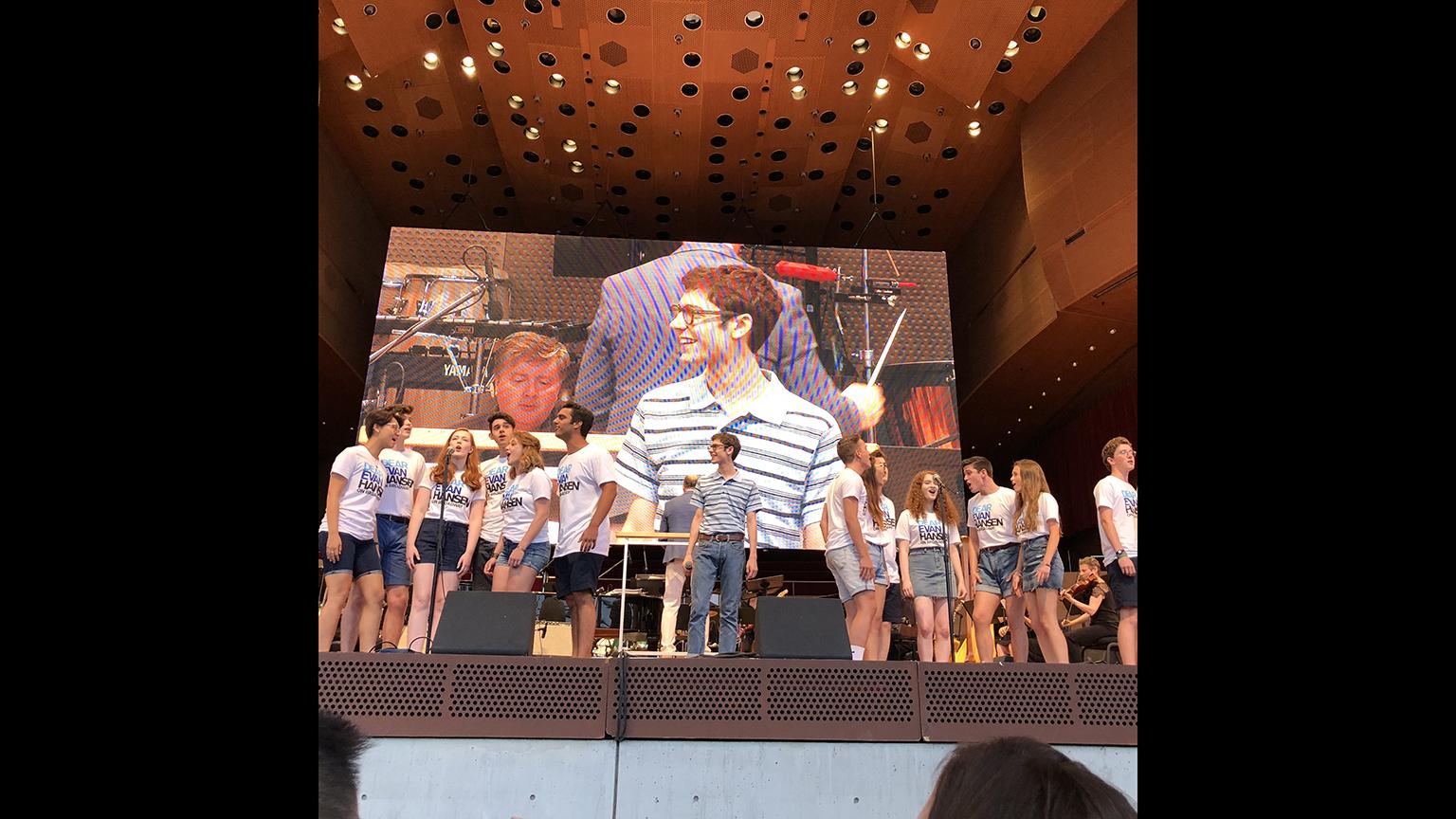 Ben Levi Ross (“Dear Evan Hansen”) and the Illinois High School Musical Theatre Award Finalists.