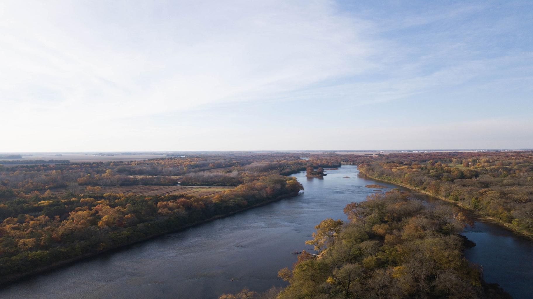 The Kankakee River (EnjoyIllinois.com)