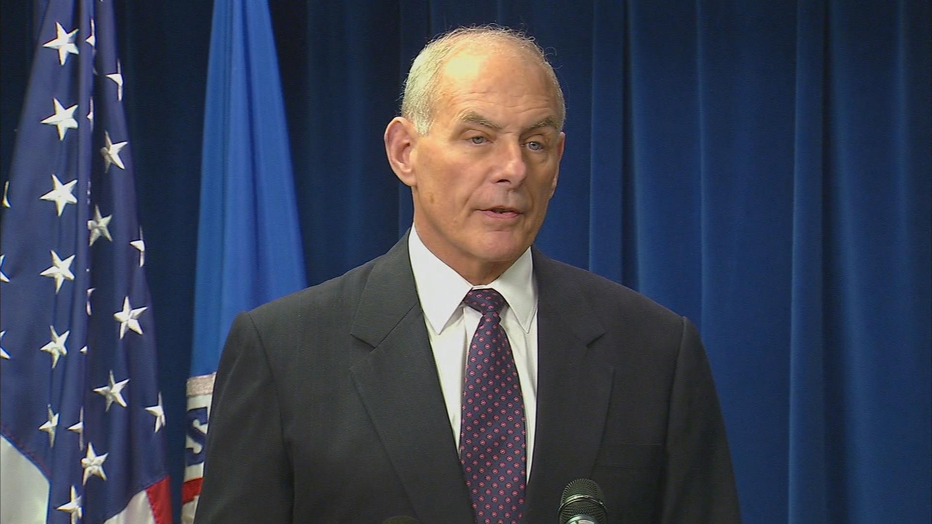 Department of Homeland Security Secretary John Kelly: President Trump’s order will “make America more secure.”