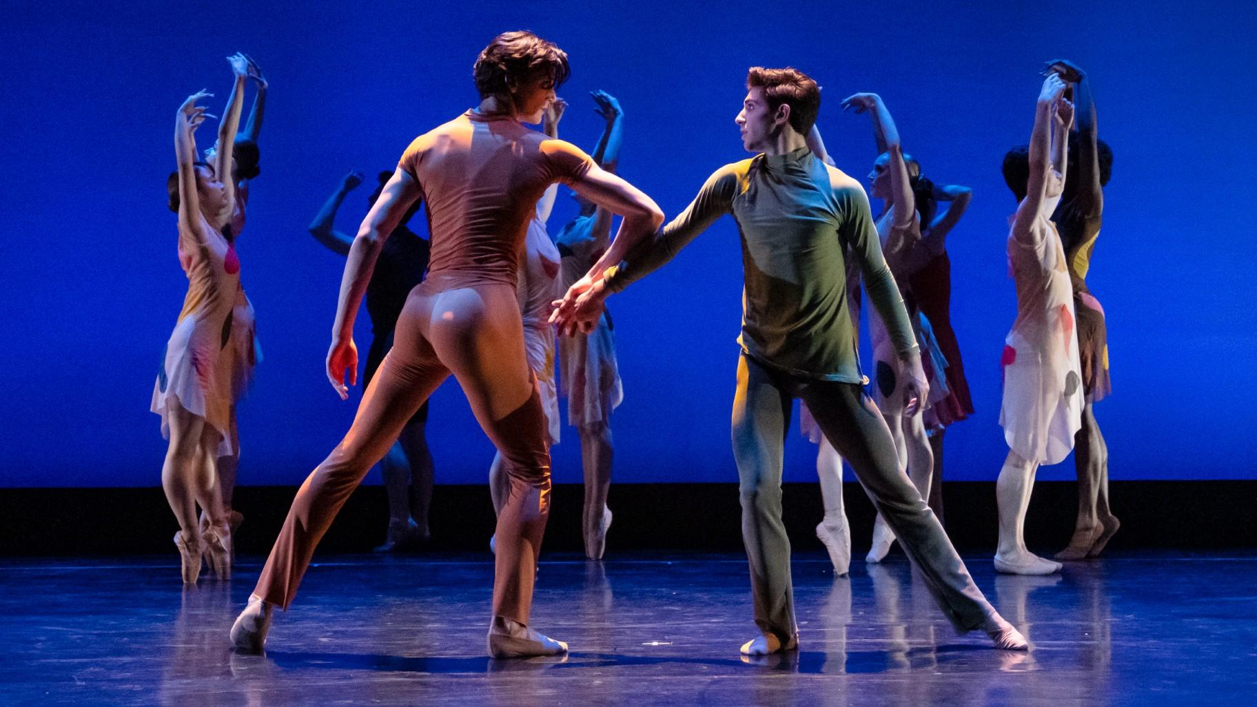 Joffrey Ballet’s “Winning Works” program featured four world premiere pieces created for members of the Joffrey Studio Company and Joffrey Academy. (Credit Todd Rosenberg)