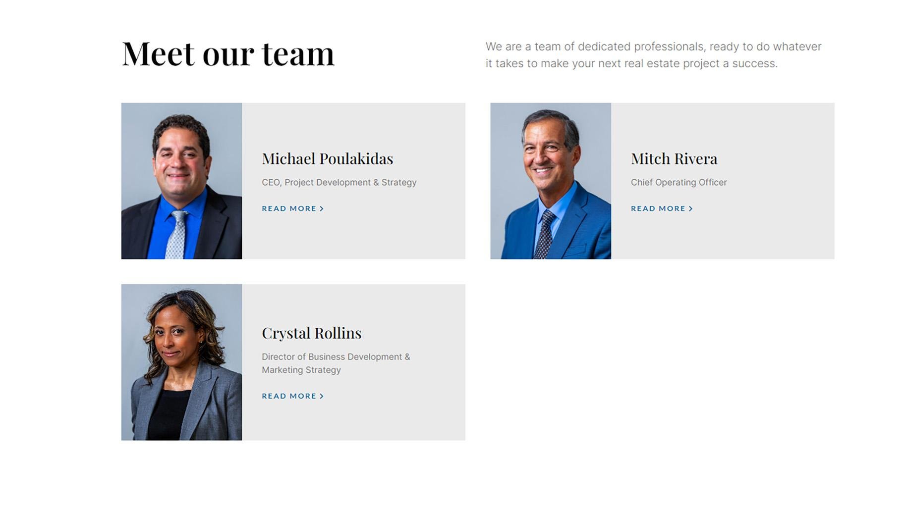 JTE Real Estate Services is run by Irvin’s former mayoral campaign treasurer Michael Poulakidas and employs his ex-wife Crystal Rollins. (JTE Website)