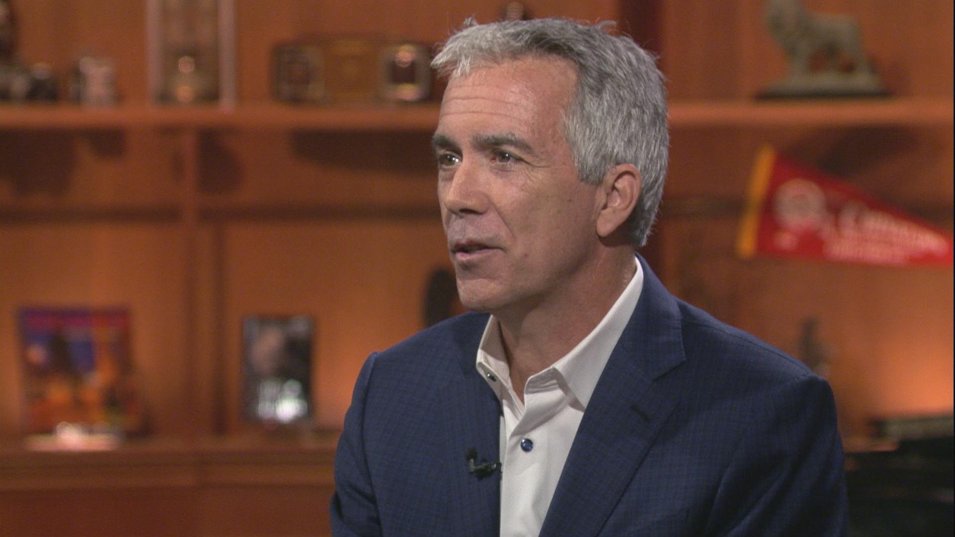 Former U.S. Rep. Joe Walsh appears on “Chicago Tonight” on Aug. 19, 2019.