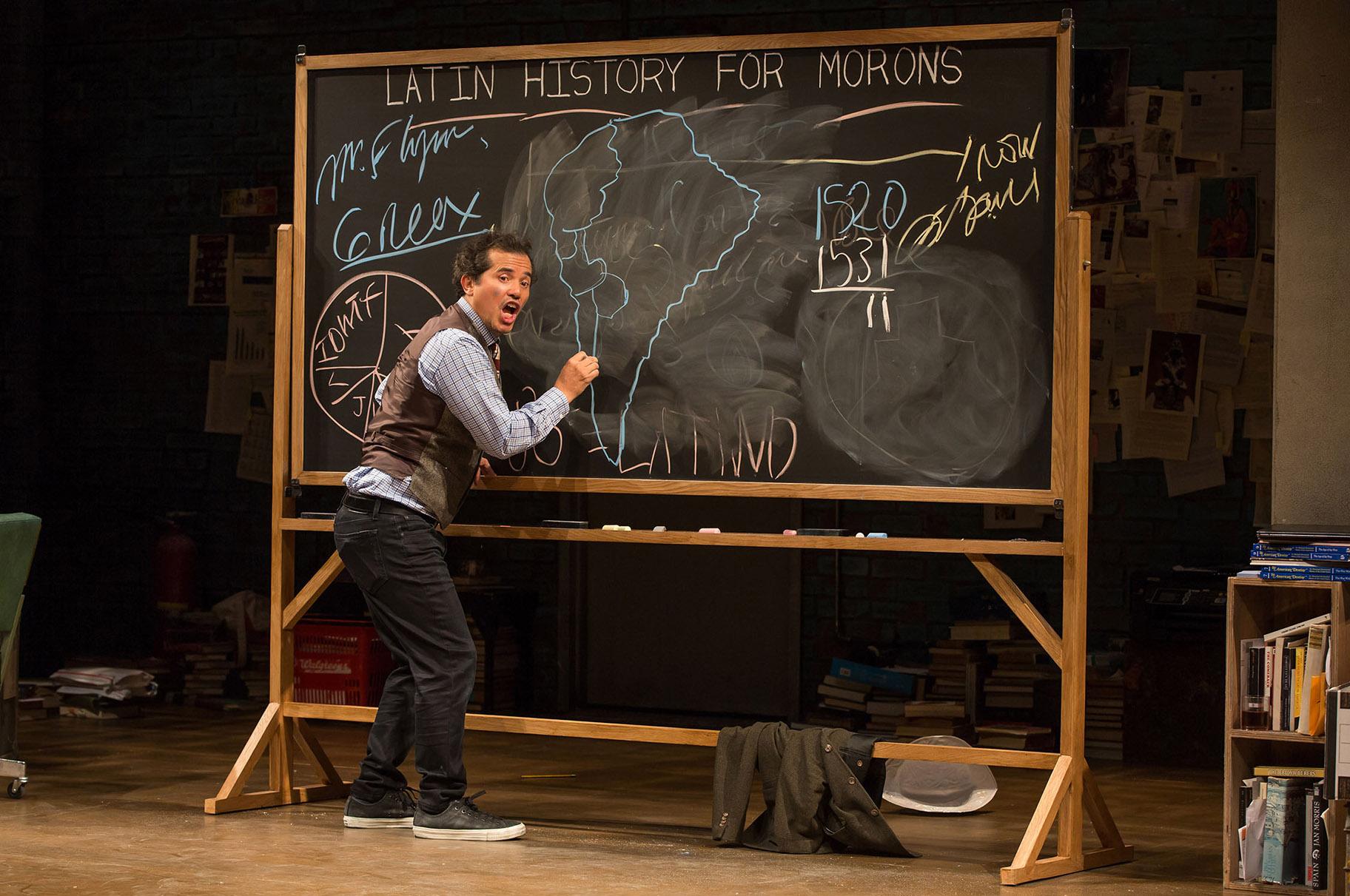 John Leguizamo in “Latin History for Morons.” (Photo by Matthew Murphy)