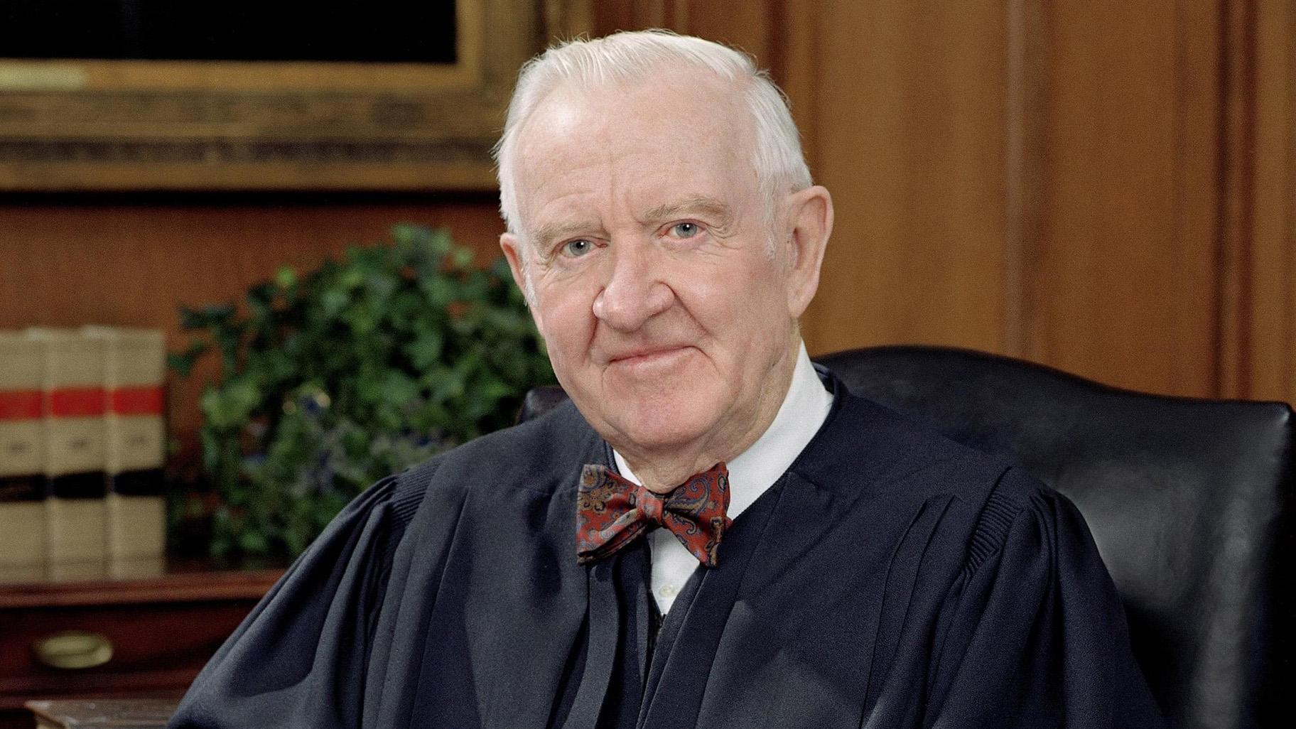 John Paul Stevens, U.S. Supreme Court justice. (Collection of the Supreme Court of the United States, Photographer: Steve Petteway)