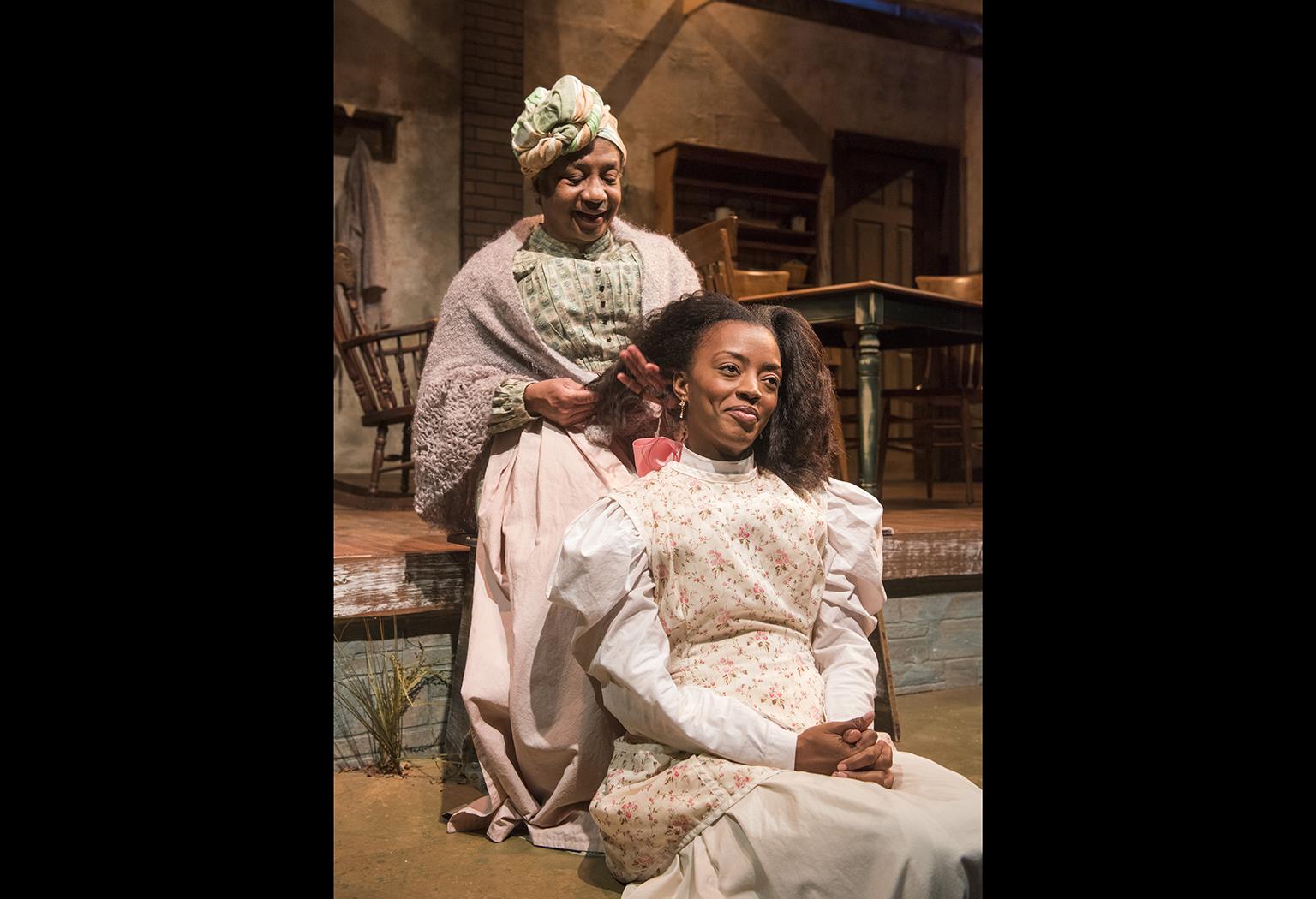 Joslyn Jones and Tiffany Renee Johnson. (Photo by Michael Brosilow)