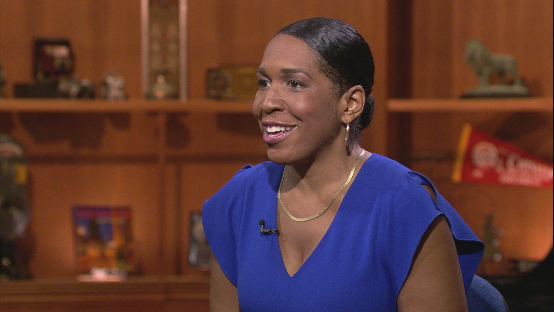 Lt. Gov. Juliana Stratton appears on “Chicago Tonight.”