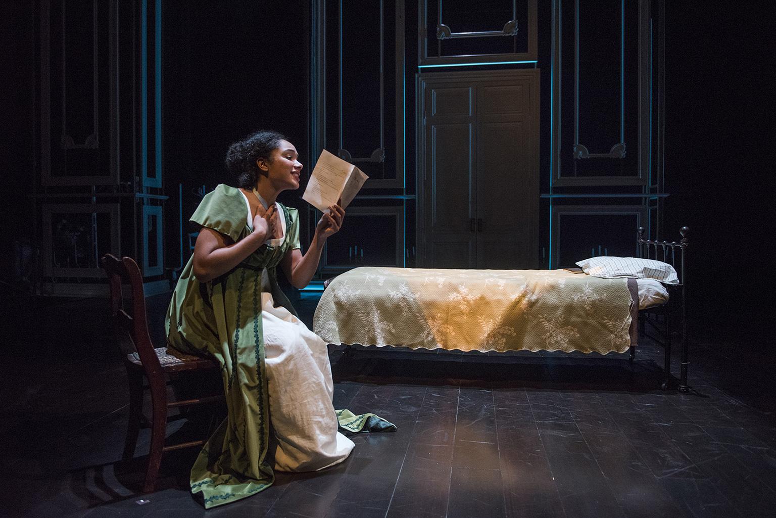 Kayla Carter in “Mansfield Park.” (Photo credit: Michael Brosilow)