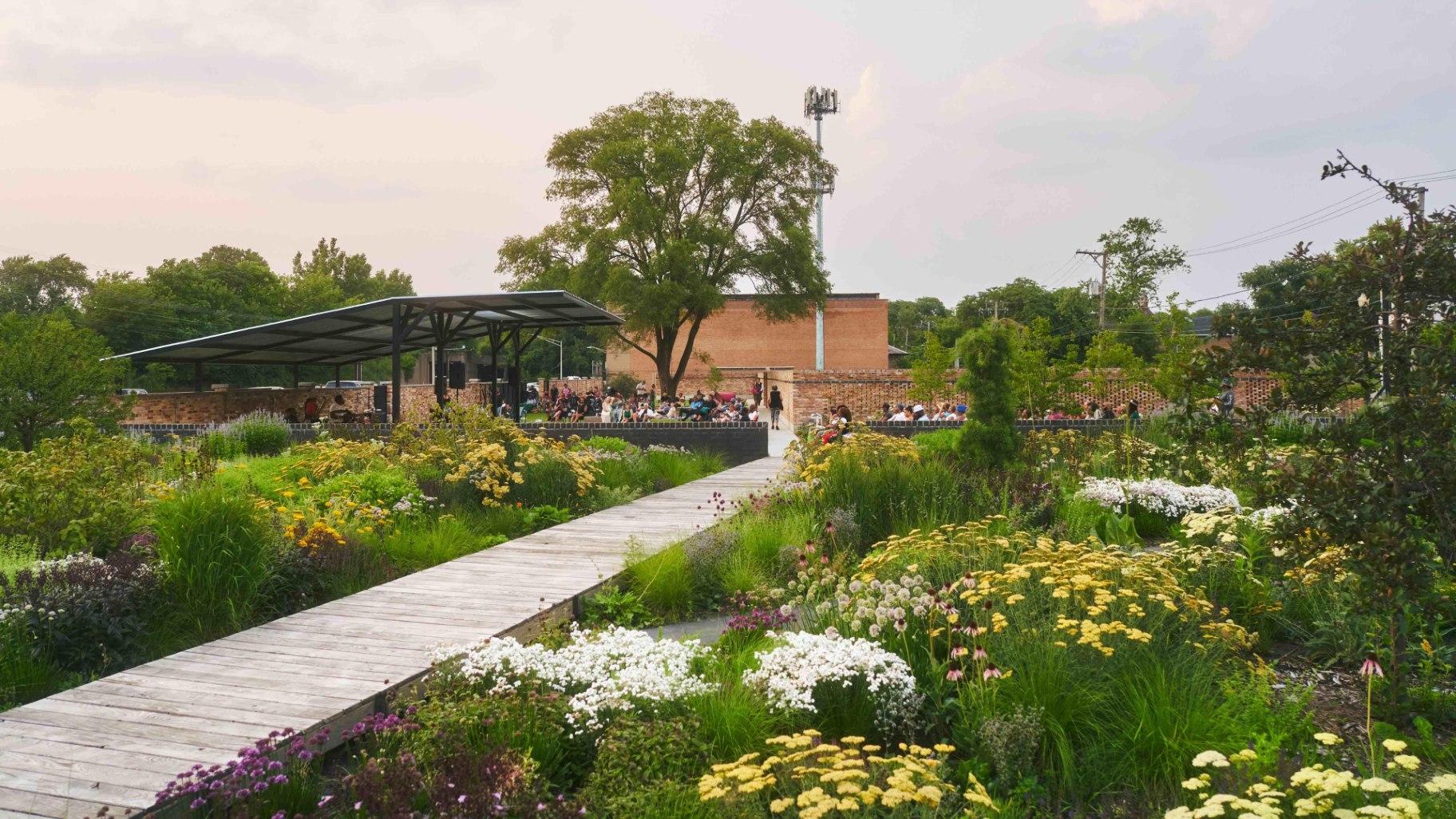Kenwood Gardens. (Meagan McNeal for Rebuild Foundation, courtesy of The Cultural Landscape Foundation)