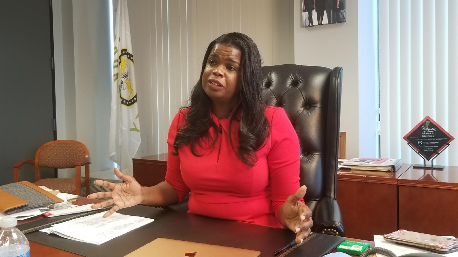 Cook County State’s Attorney Kim Foxx speaks with WTTW News on March 27, 2019 to explain why the charges against Jussie Smollett were dismissed.