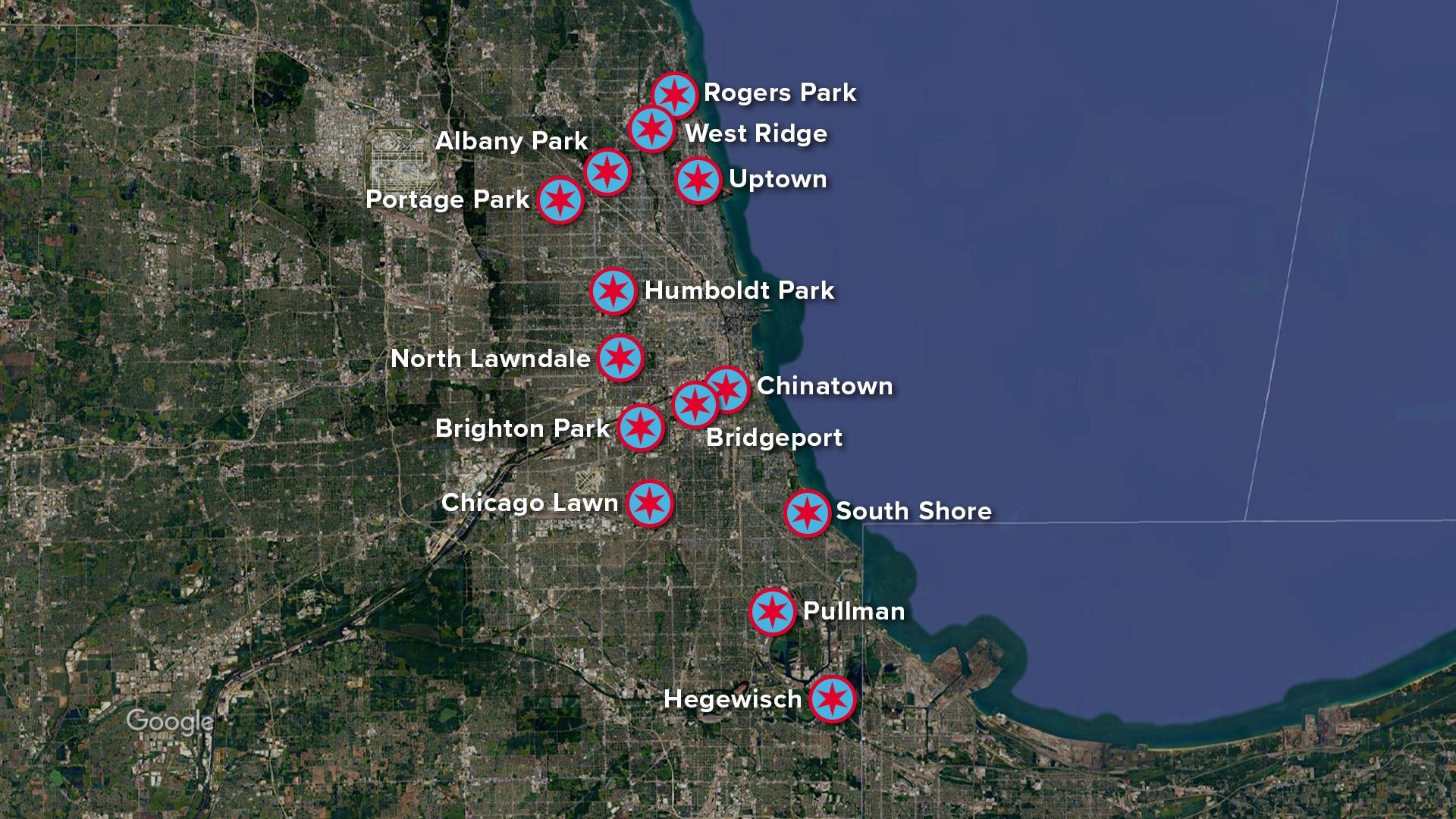 Jahmal Cole has lived in 14 community areas since he launched Live 77. (WTTW News)