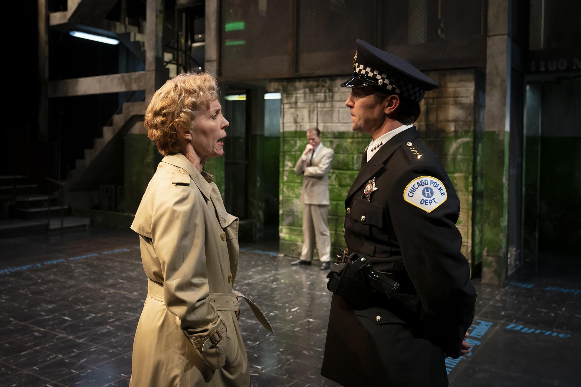 Ensemble Member Christine Mary Dunford and Josh Odor. (Photo by Liz Lauren)