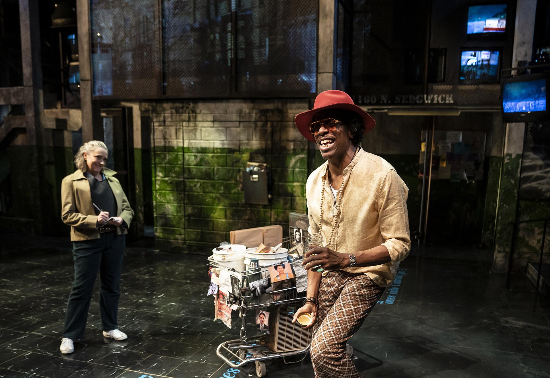 Ensemble Member Tracy Walsh and Robert Cornelius. (Photo by Liz Lauren)